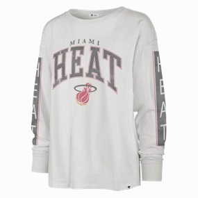 '47 Brand Miami HEAT Statement Women's Long Sleeve Tee