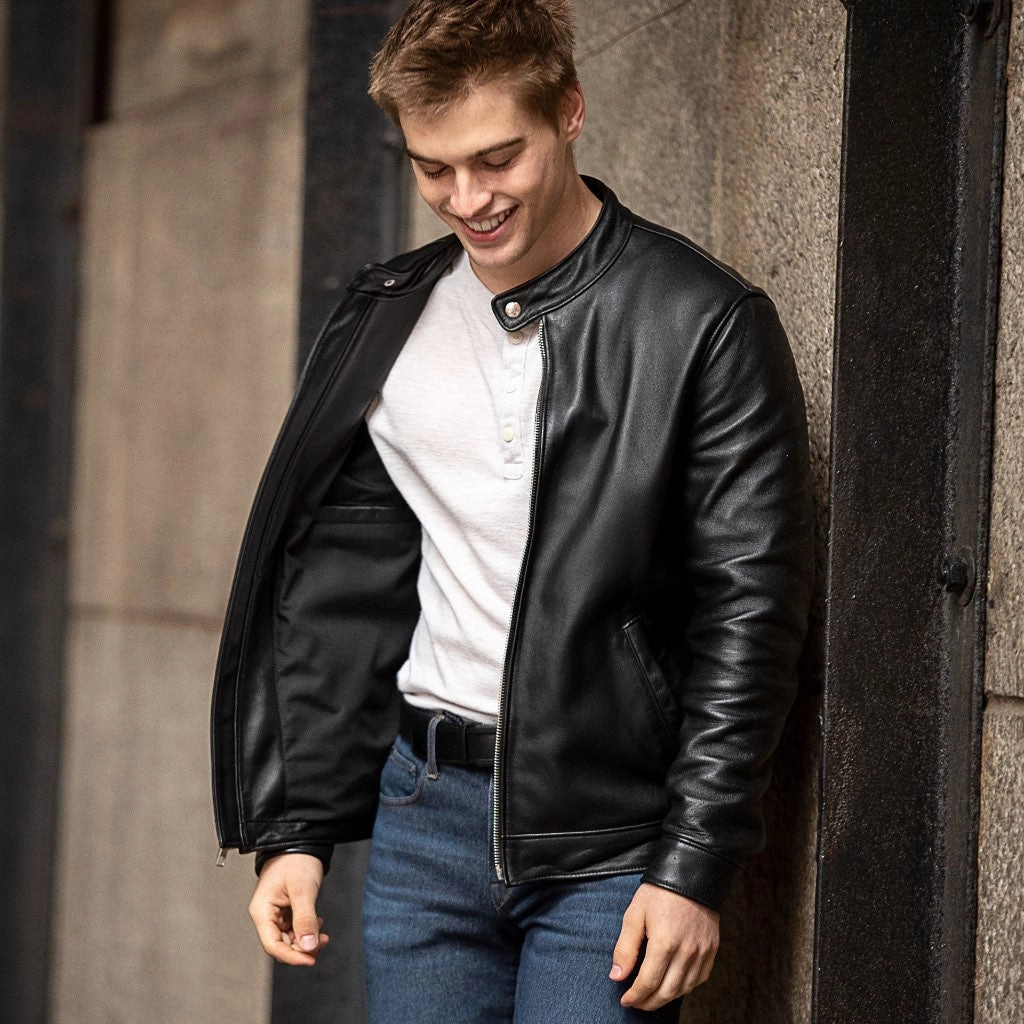 [S] Racer Jacket | Black