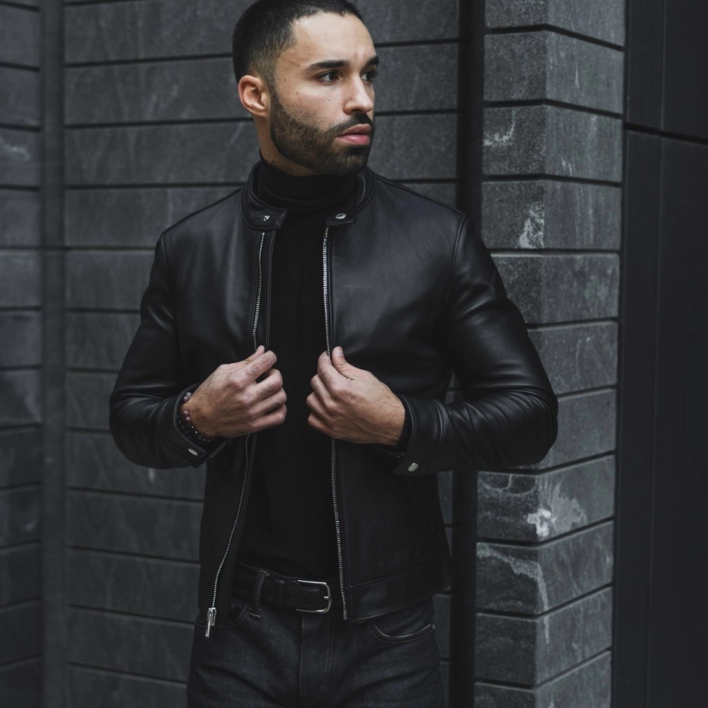 [S] Racer Jacket | Black