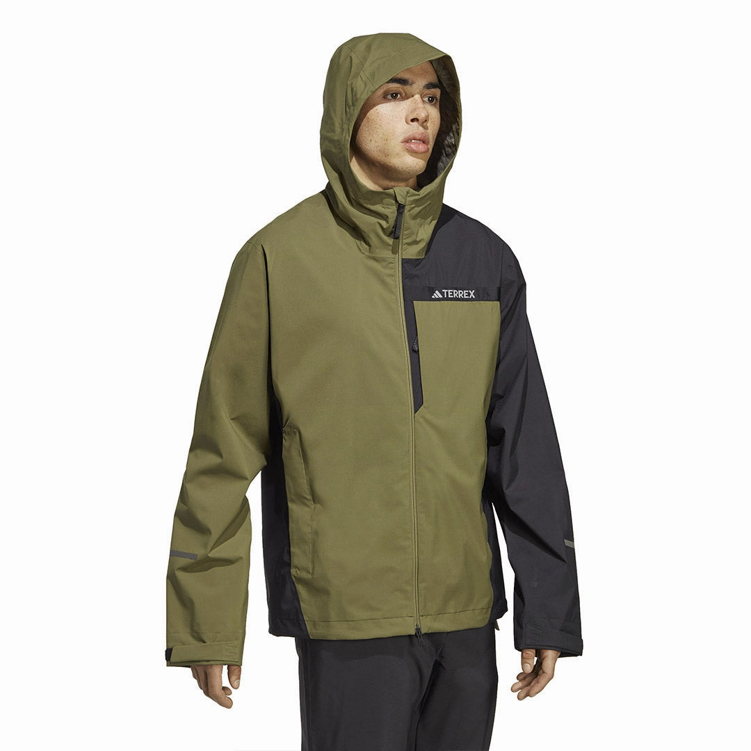 adidas - Men's Terrex Multi RAIN.RDY 2.5-Layer Rain Jacket (HM4049)