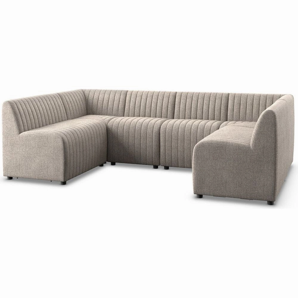 Alexander Dining Banquette, U Shape - 106" - Orly Natural