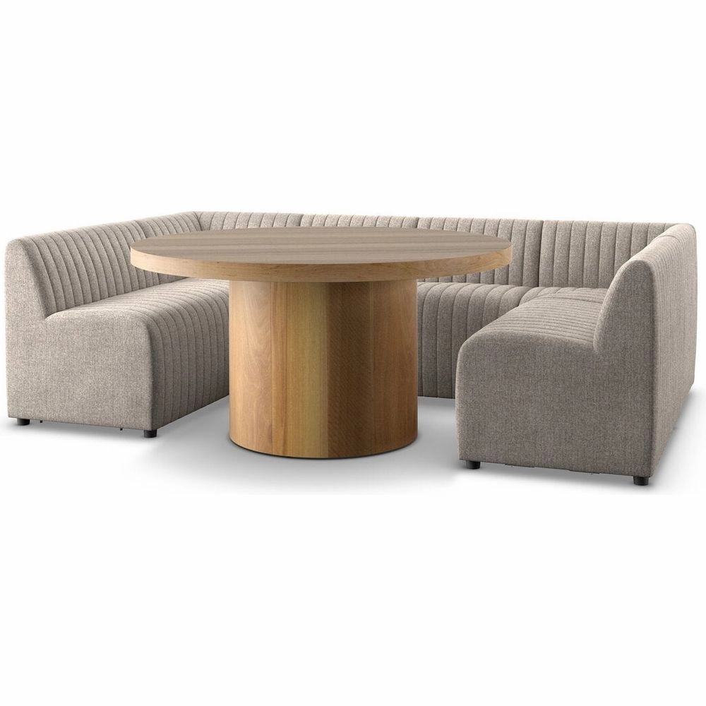 Alexander Dining Banquette, U Shape - 106" - Orly Natural