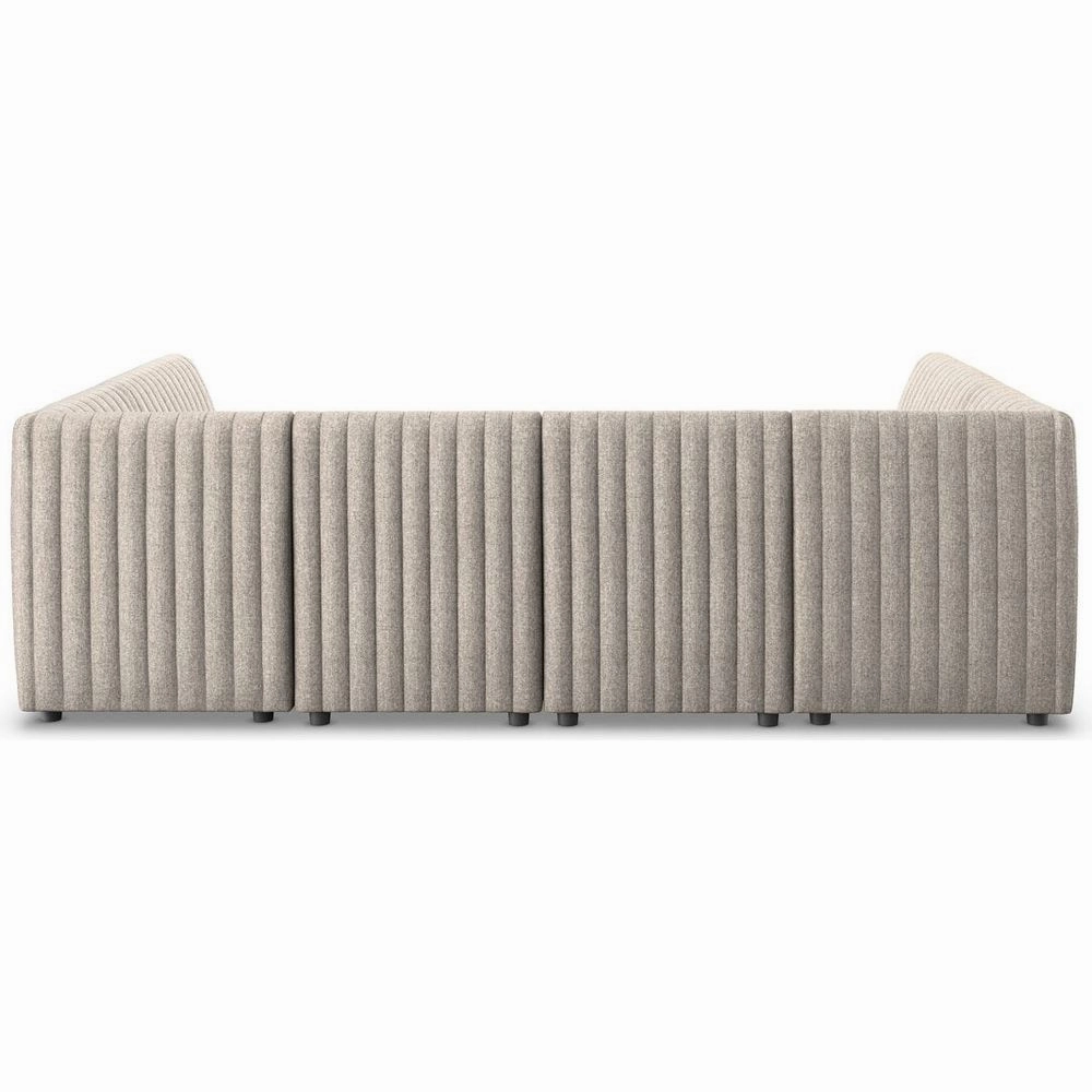 Alexander Dining Banquette, U Shape - 106" - Orly Natural