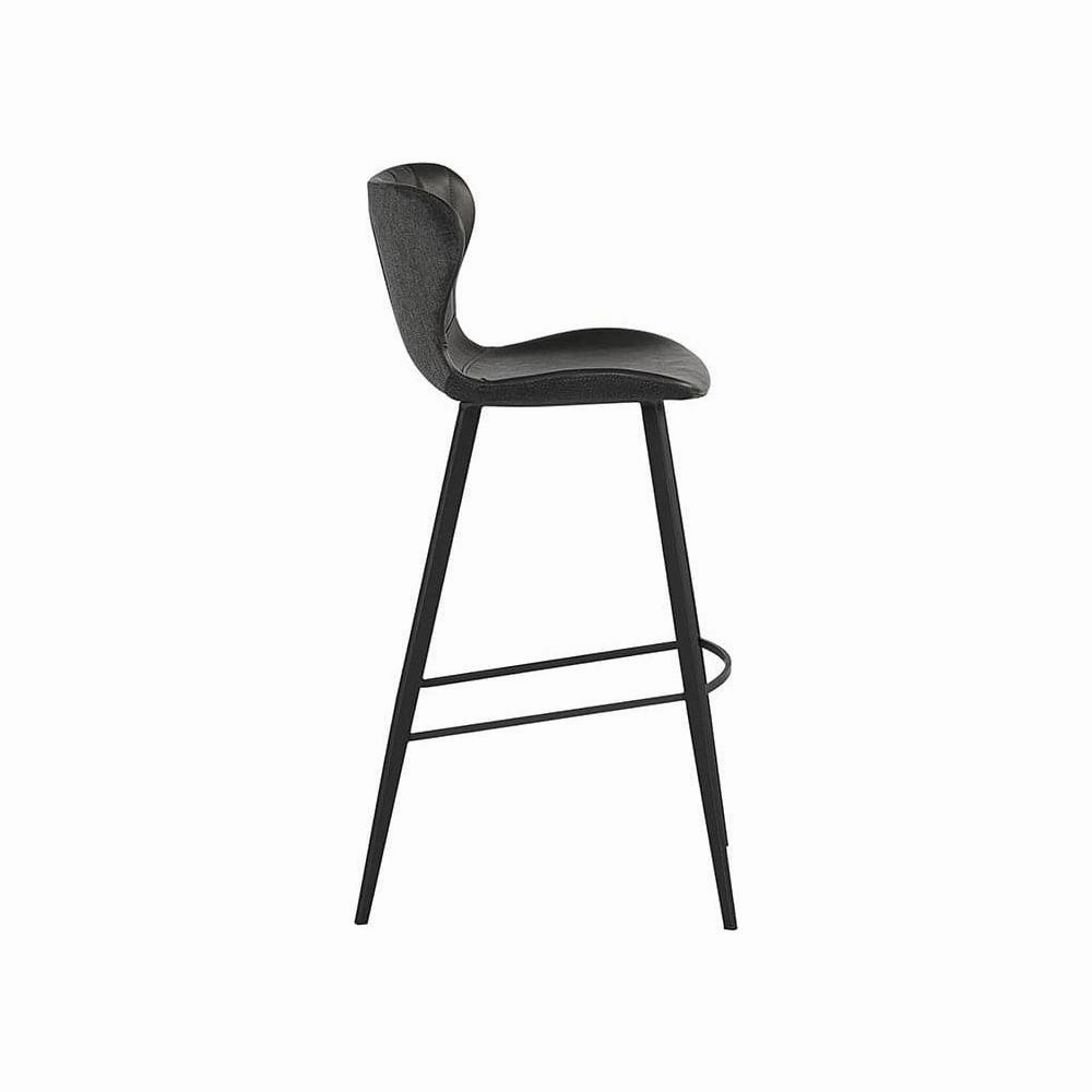 Arabella Bar & Counter Stool - Bravo Portabella / Polo Club Kohl Grey