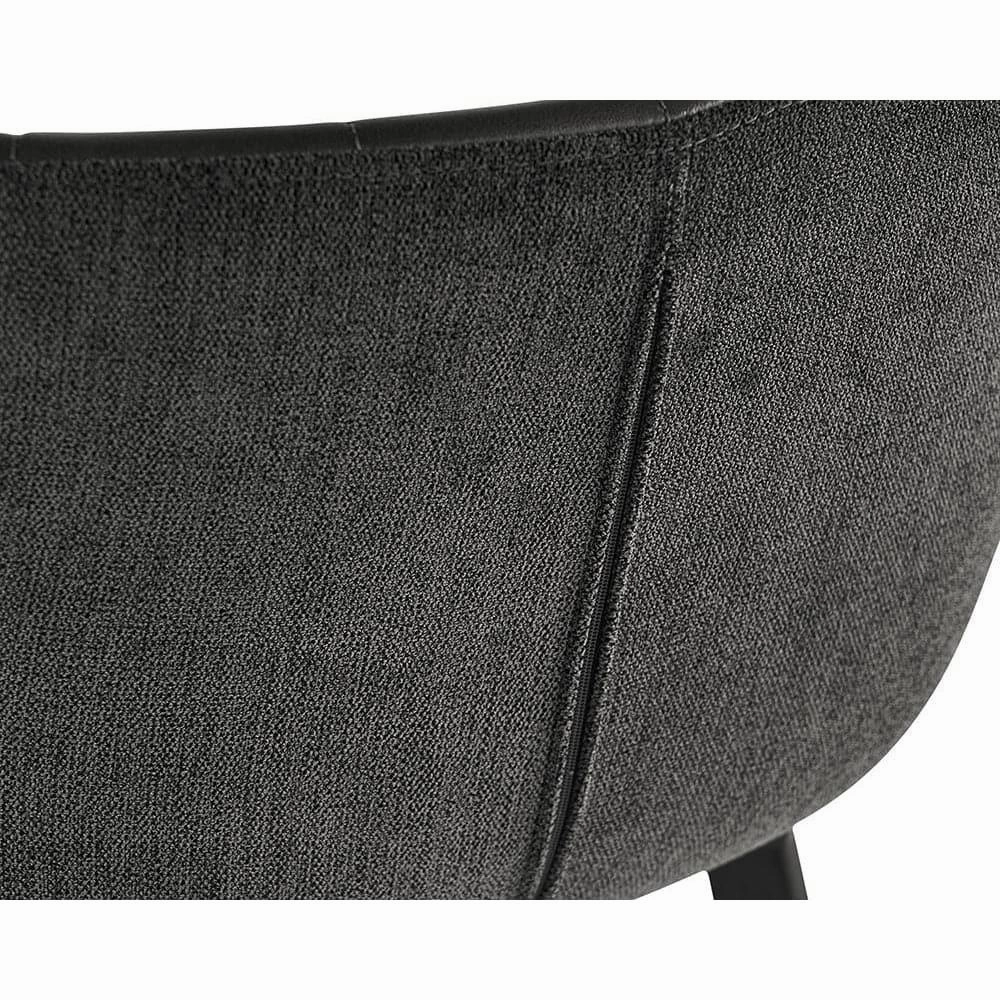 Arabella Bar & Counter Stool - Bravo Portabella / Polo Club Kohl Grey