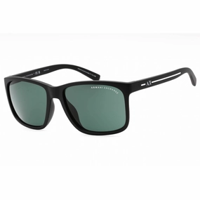 Armani Exchange Men's Sunglasses - Matte Black Butterfly Frame | 0AX4041SF 807871
