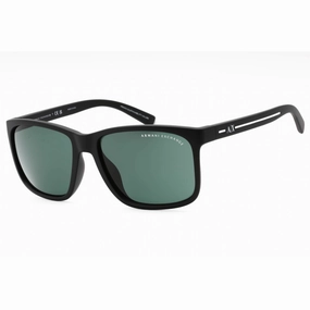 Armani Exchange Men's Sunglasses - Matte Black Butterfly Frame | 0AX4041SF 807871