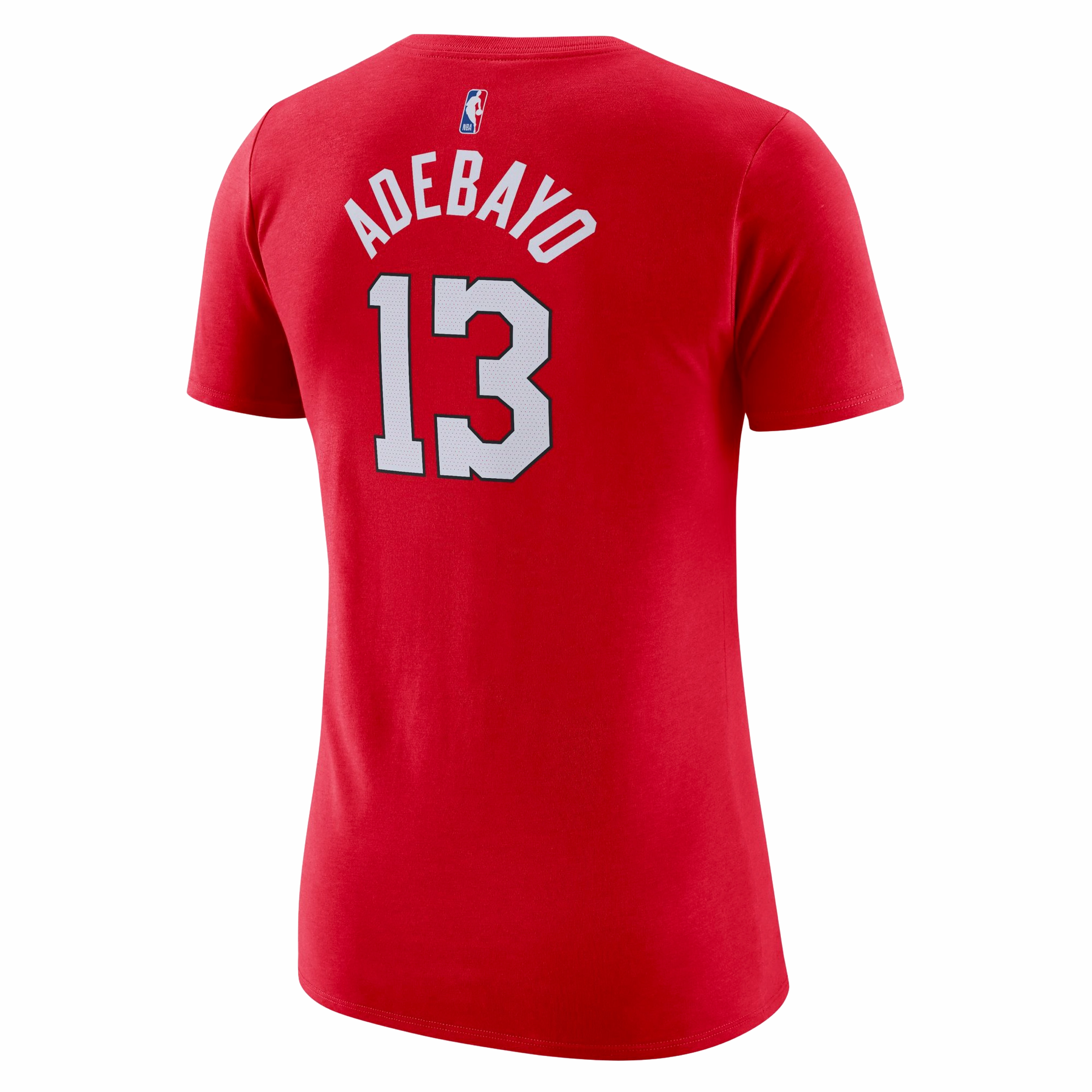 Bam Adebayo Nike HEAT Culture: Blood Red Name & Number Women's Tee