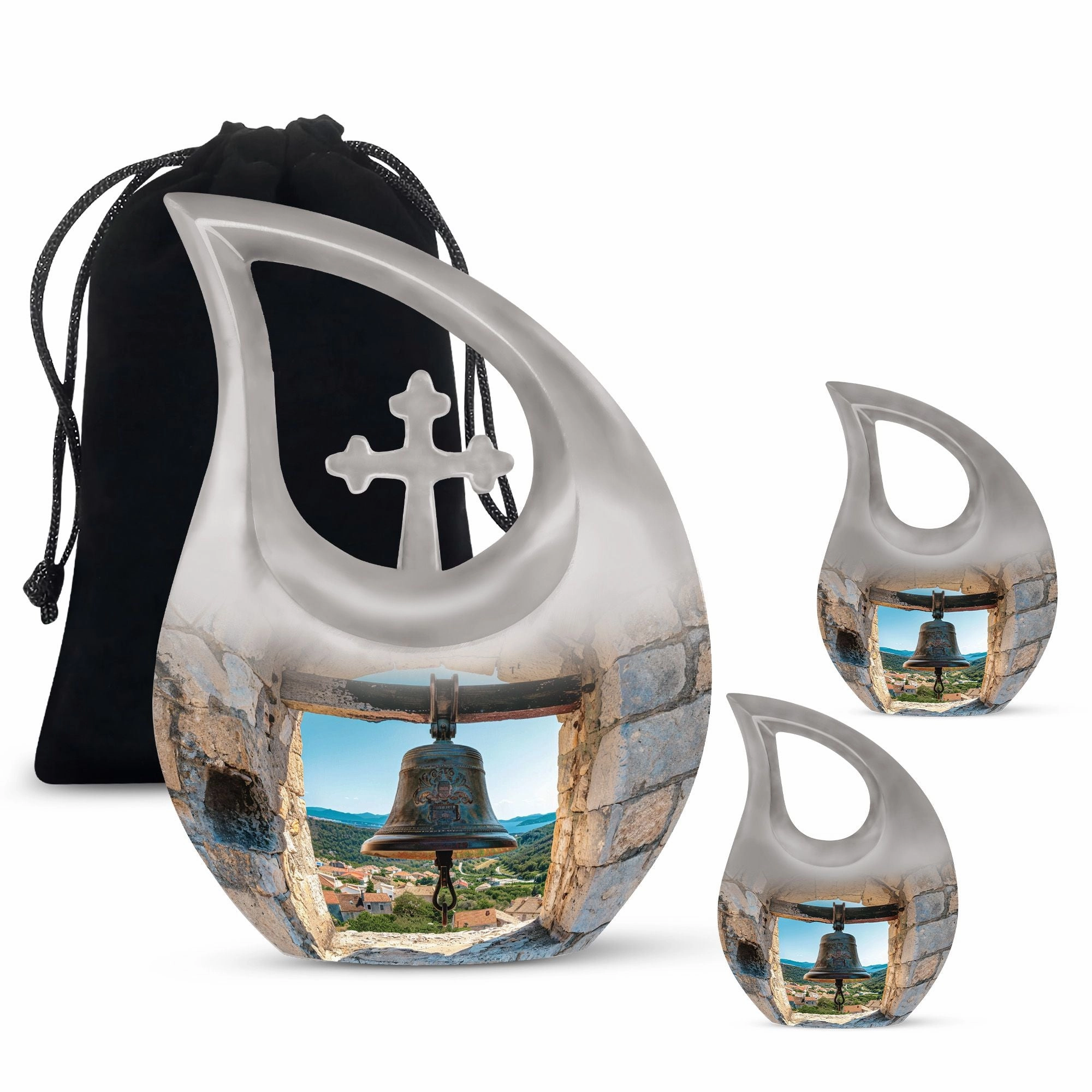 Bell Urn: Perfect Memorials Cremation Urn For Human Ashes