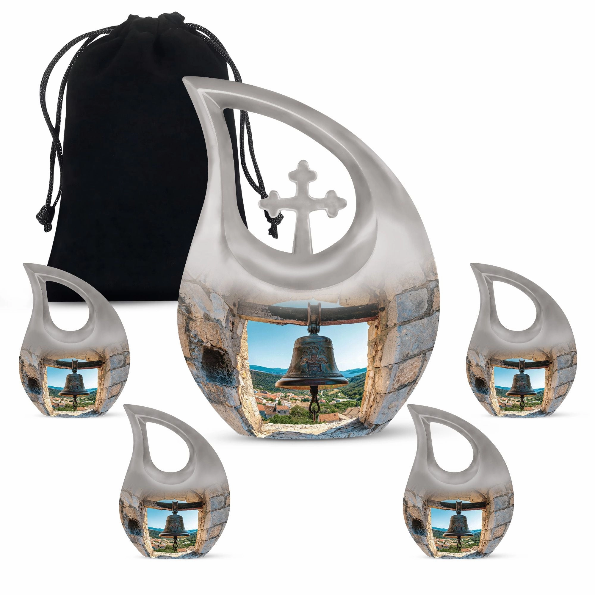 Bell Urn: Perfect Memorials Cremation Urn For Human Ashes