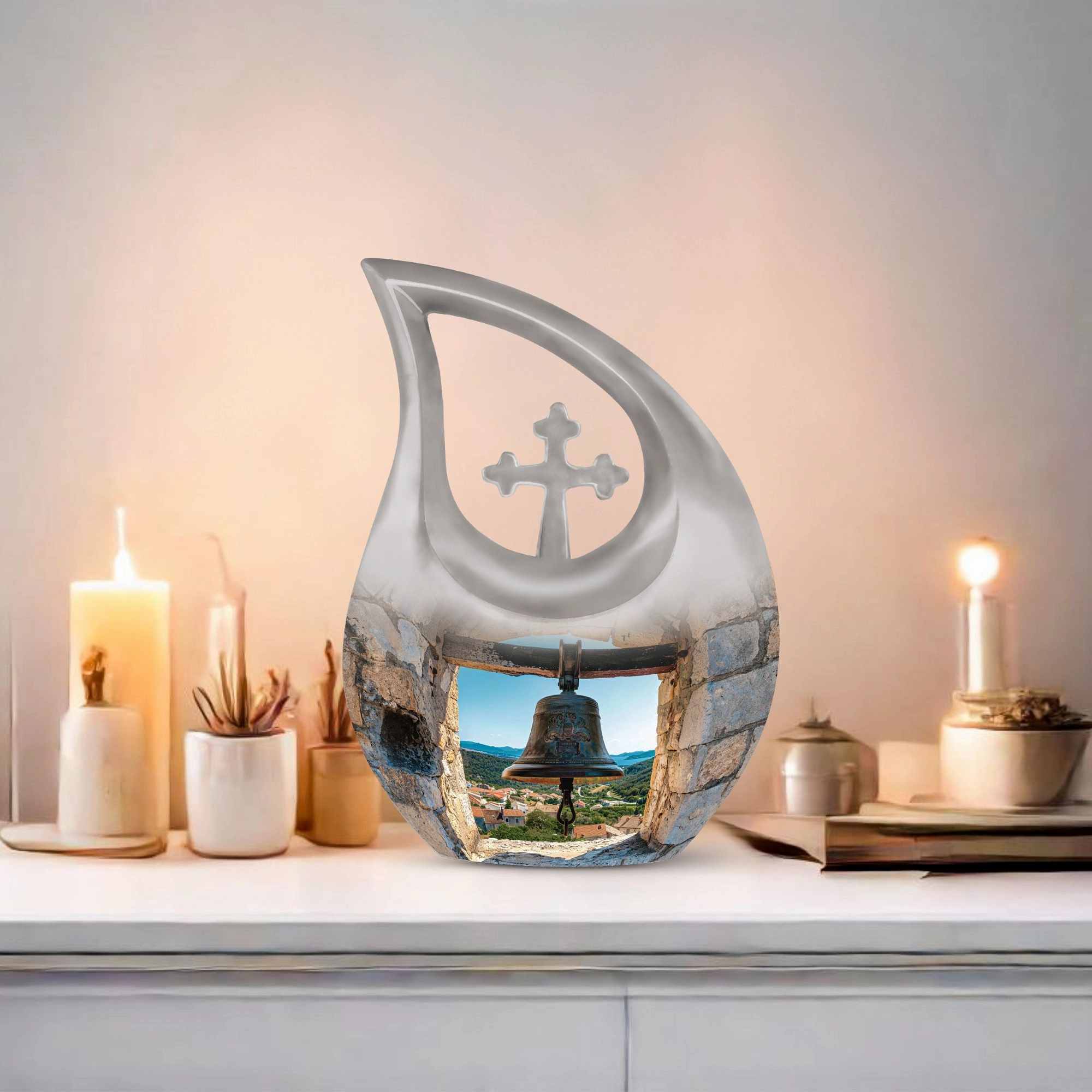 Bell Urn: Perfect Memorials Cremation Urn For Human Ashes