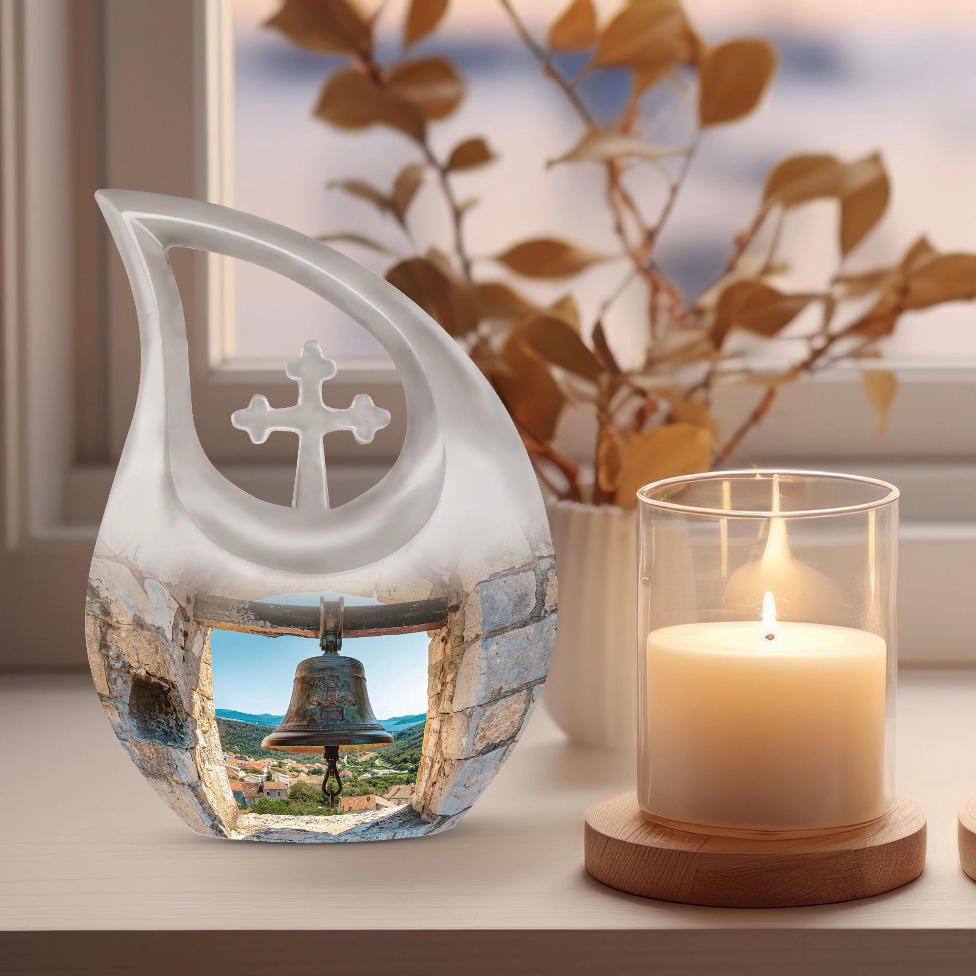 Bell Urn: Perfect Memorials Cremation Urn For Human Ashes