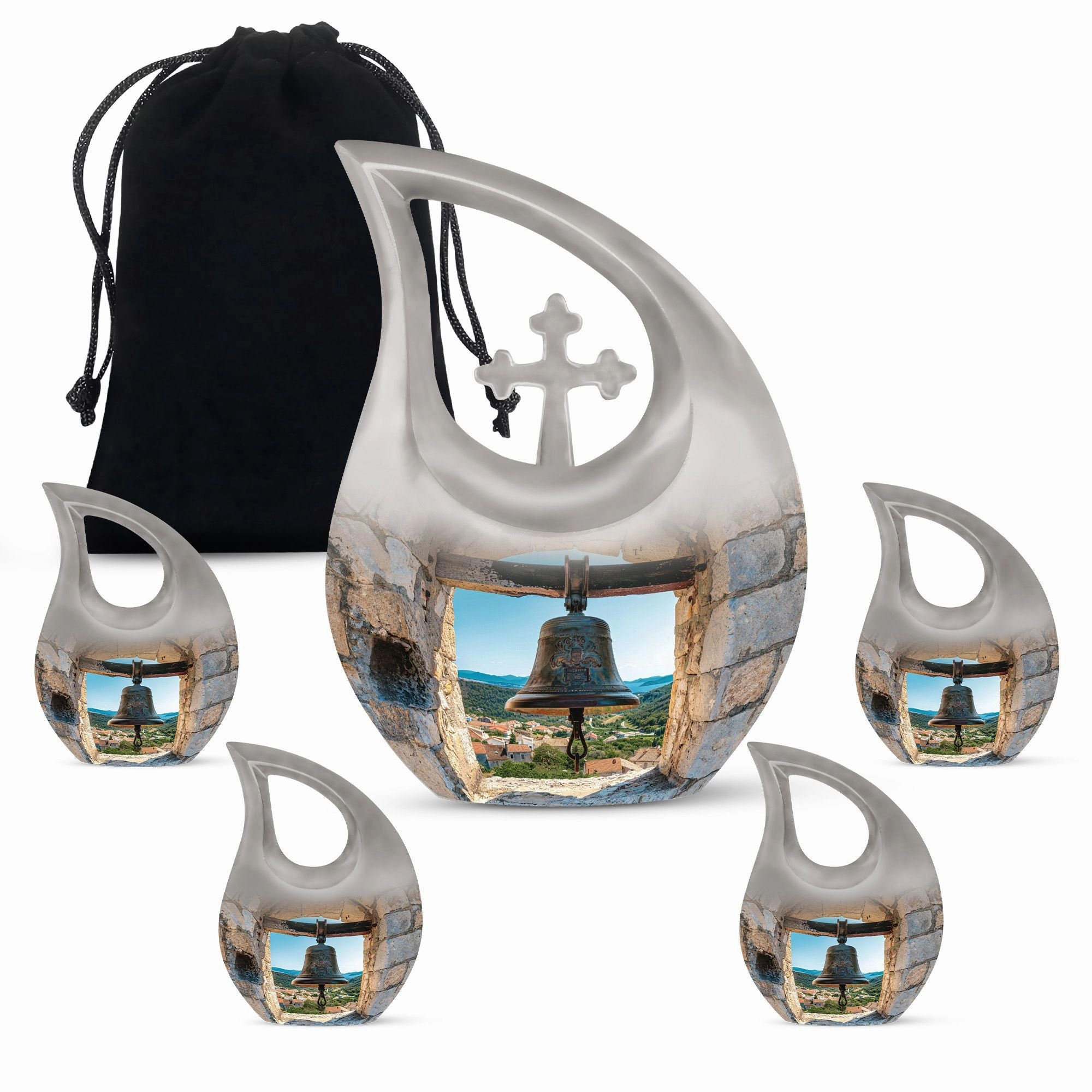 Bell Urn: Perfect Memorials Cremation Urn For Human Ashes