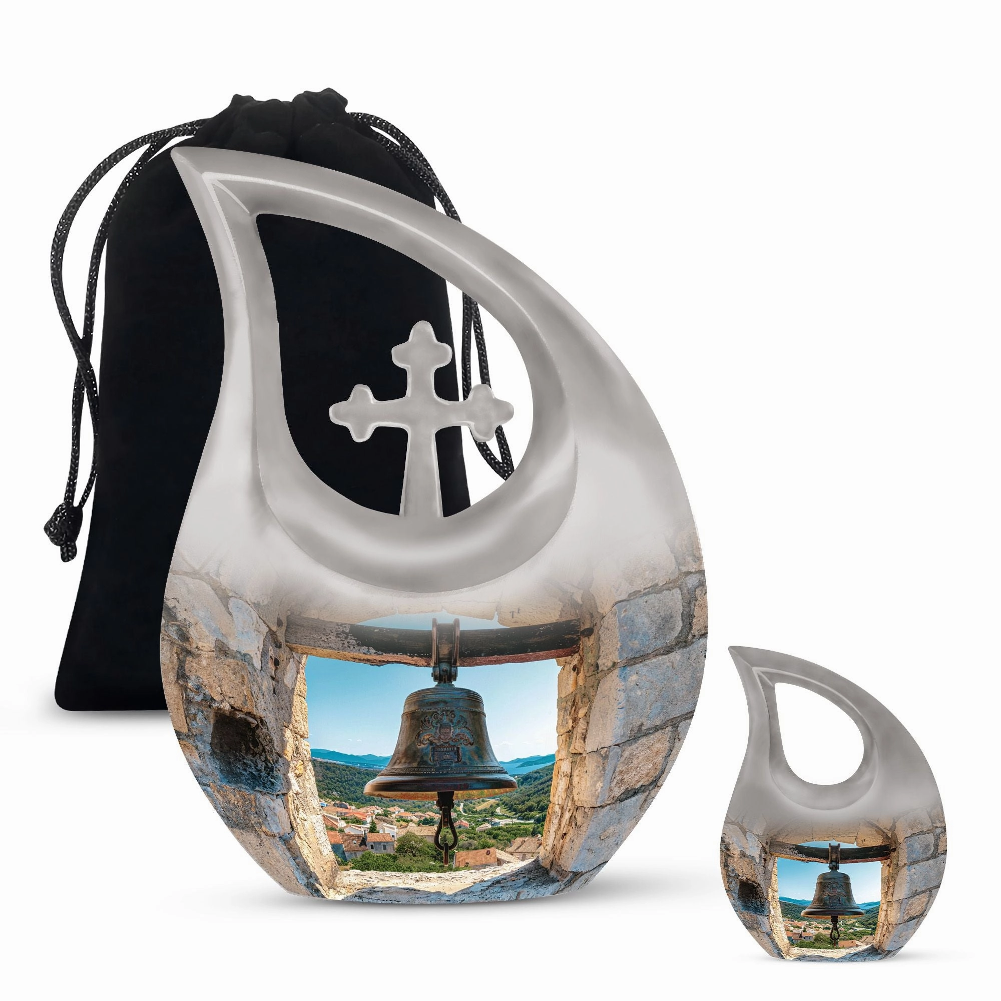 Bell Urn: Perfect Memorials Cremation Urn For Human Ashes