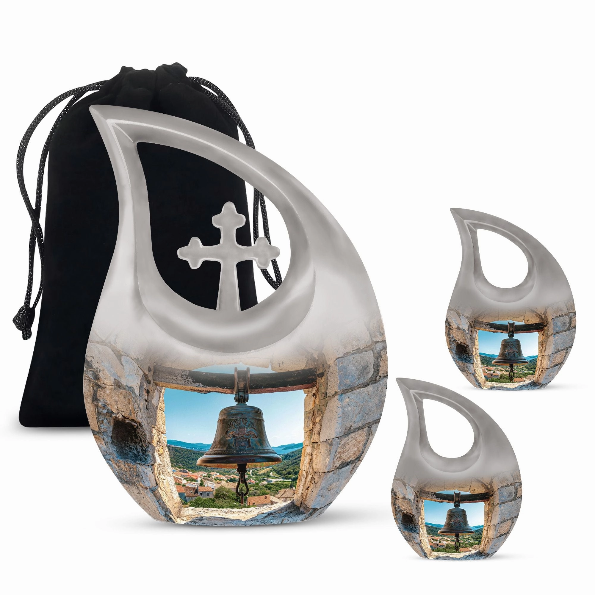 Bell Urn: Perfect Memorials Cremation Urn For Human Ashes