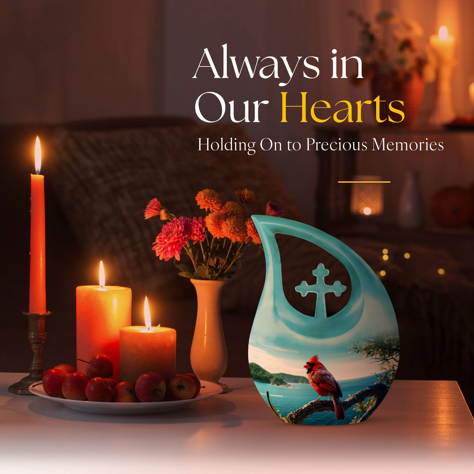 Bird Urn : Memorial Urn For Tranquil Rememberance