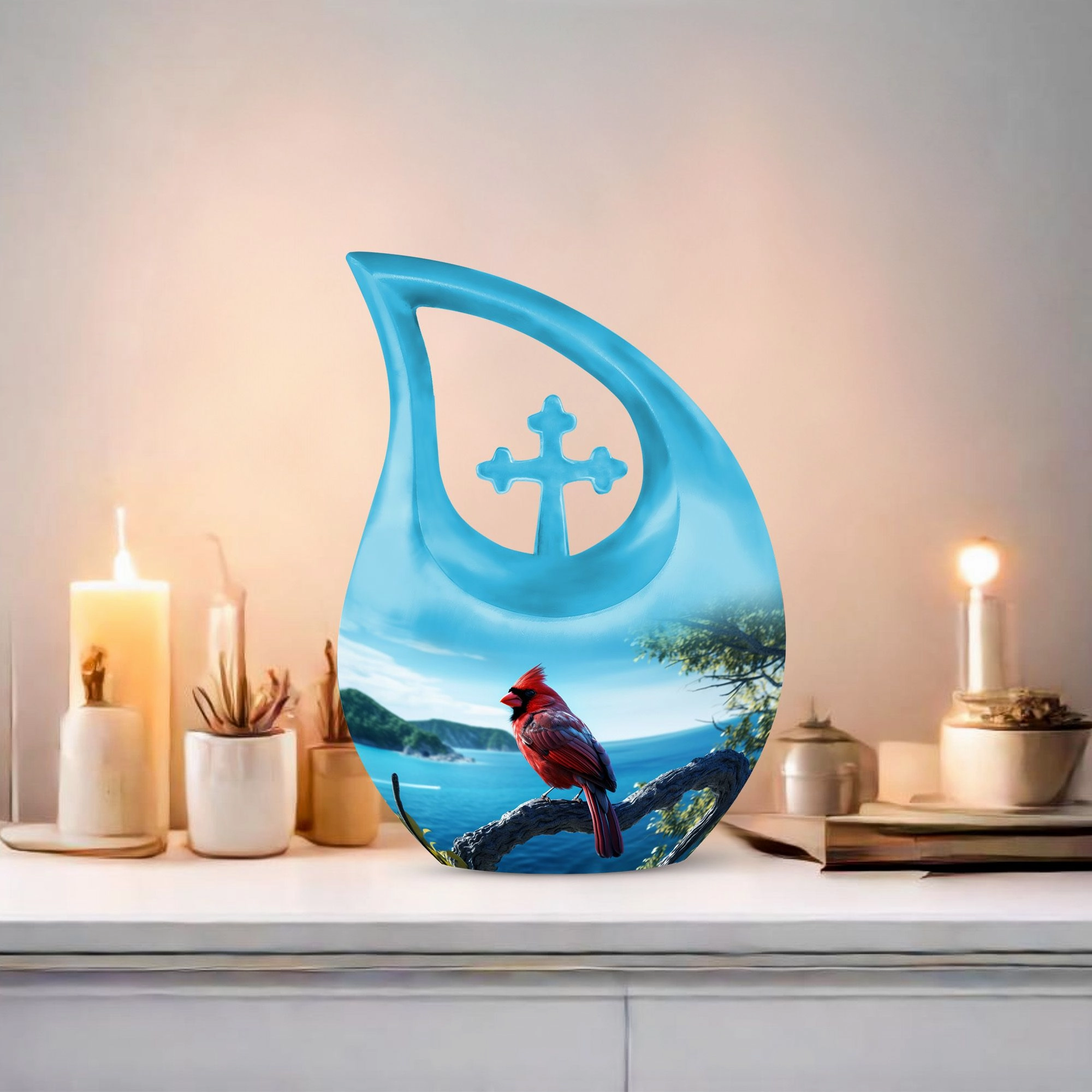 Bird Urn : Memorial Urn For Tranquil Rememberance