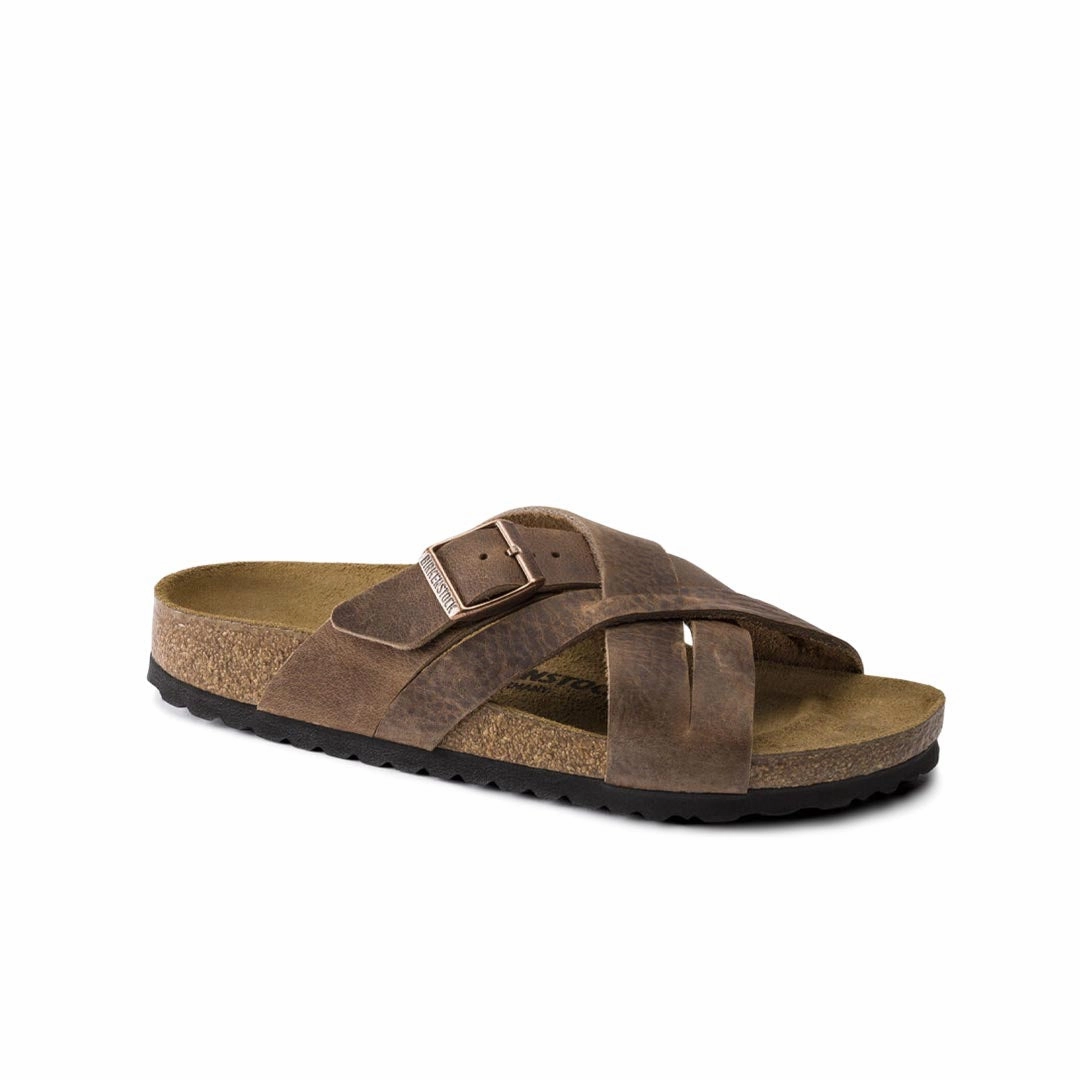 Birkenstock - Men's Lugano Oiled Leather Sandals (1015498)