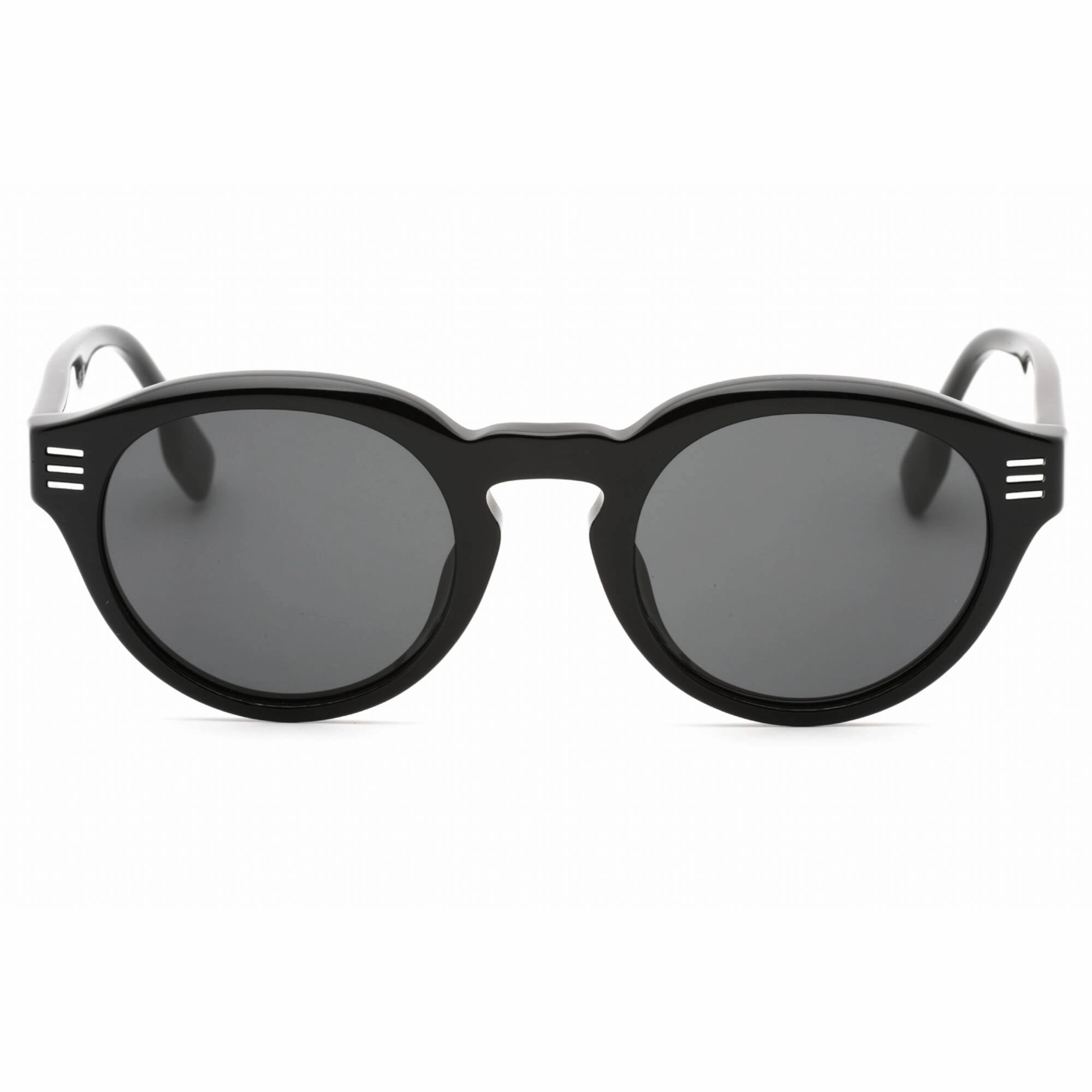 Burberry Men's Sunglasses - Black Plastic Round Shape Full Rim Frame | 0BE4404F 300187