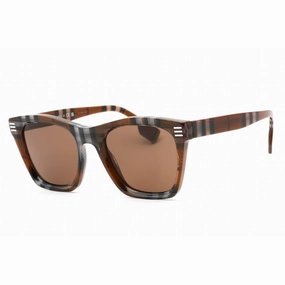 Burberry Men's Sunglasses - Brown Check Square Plastic Full Rim Frame | 0BE4348 396673