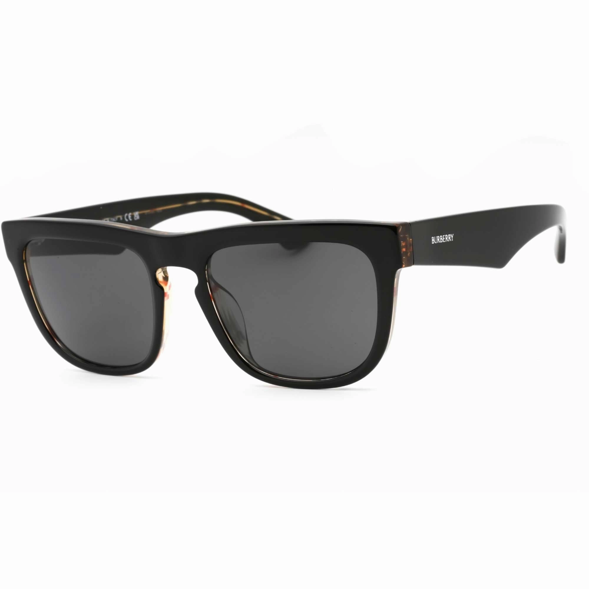 Burberry Men's Sunglasses - Top Black On Vintage Check Full Rim | 0BE4431U 412187