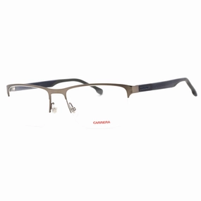 Carrera Men's Eyeglasses - Half Rim Metal Frame Clear Lens | CARRERA 8870 0R80 00