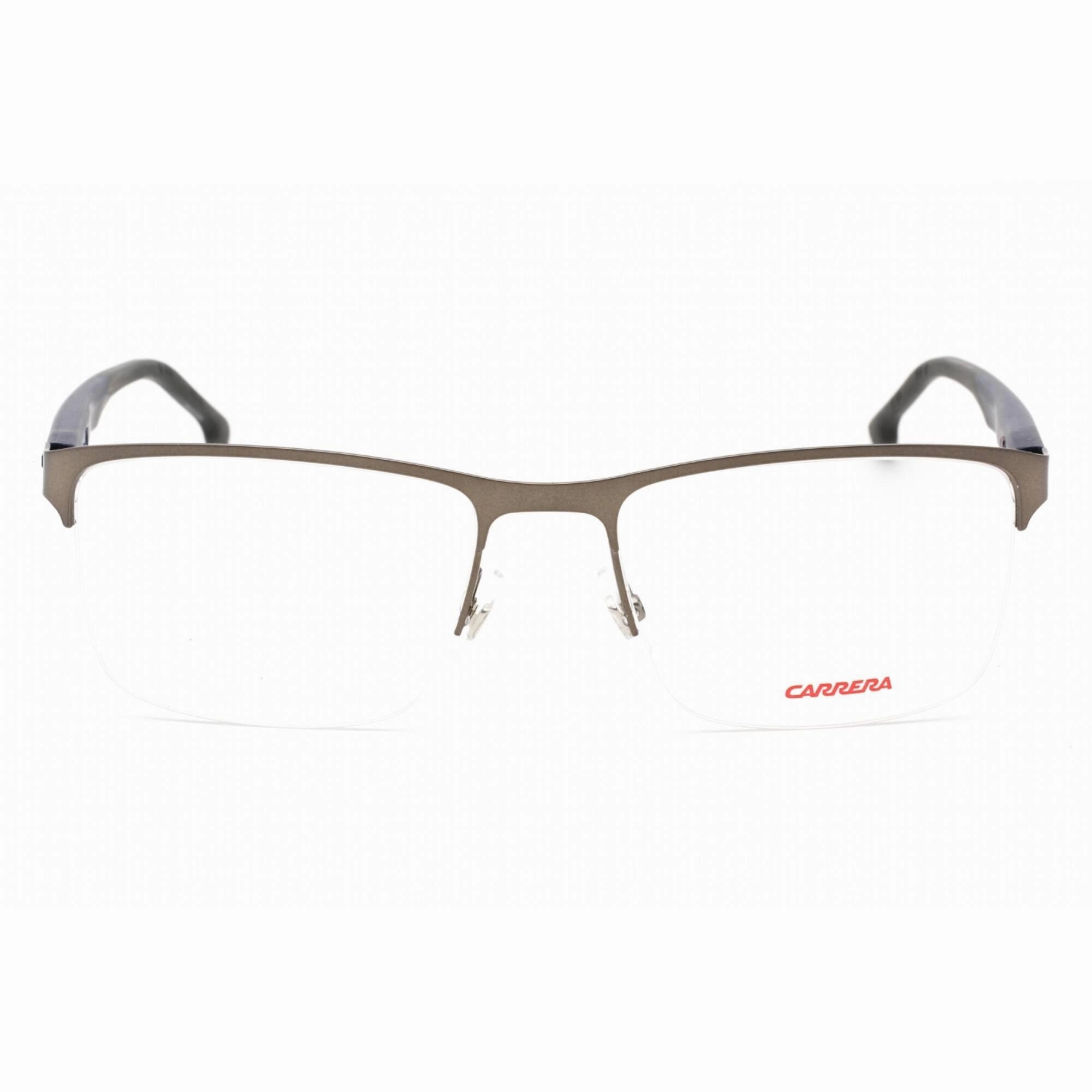 Carrera Men's Eyeglasses - Half Rim Metal Frame Clear Lens | CARRERA 8870 0R80 00