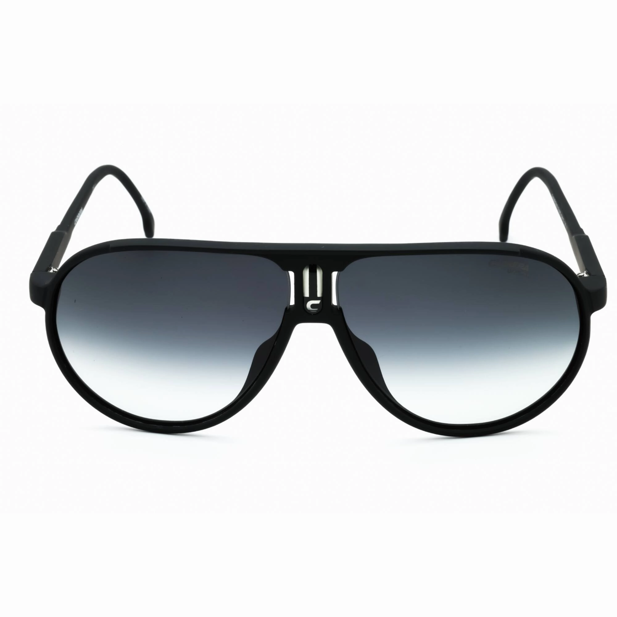 Carrera Men's Sunglasses - Matte Black Plastic Pilot Shape Frame | CHAMPION/N 0DL5 9O