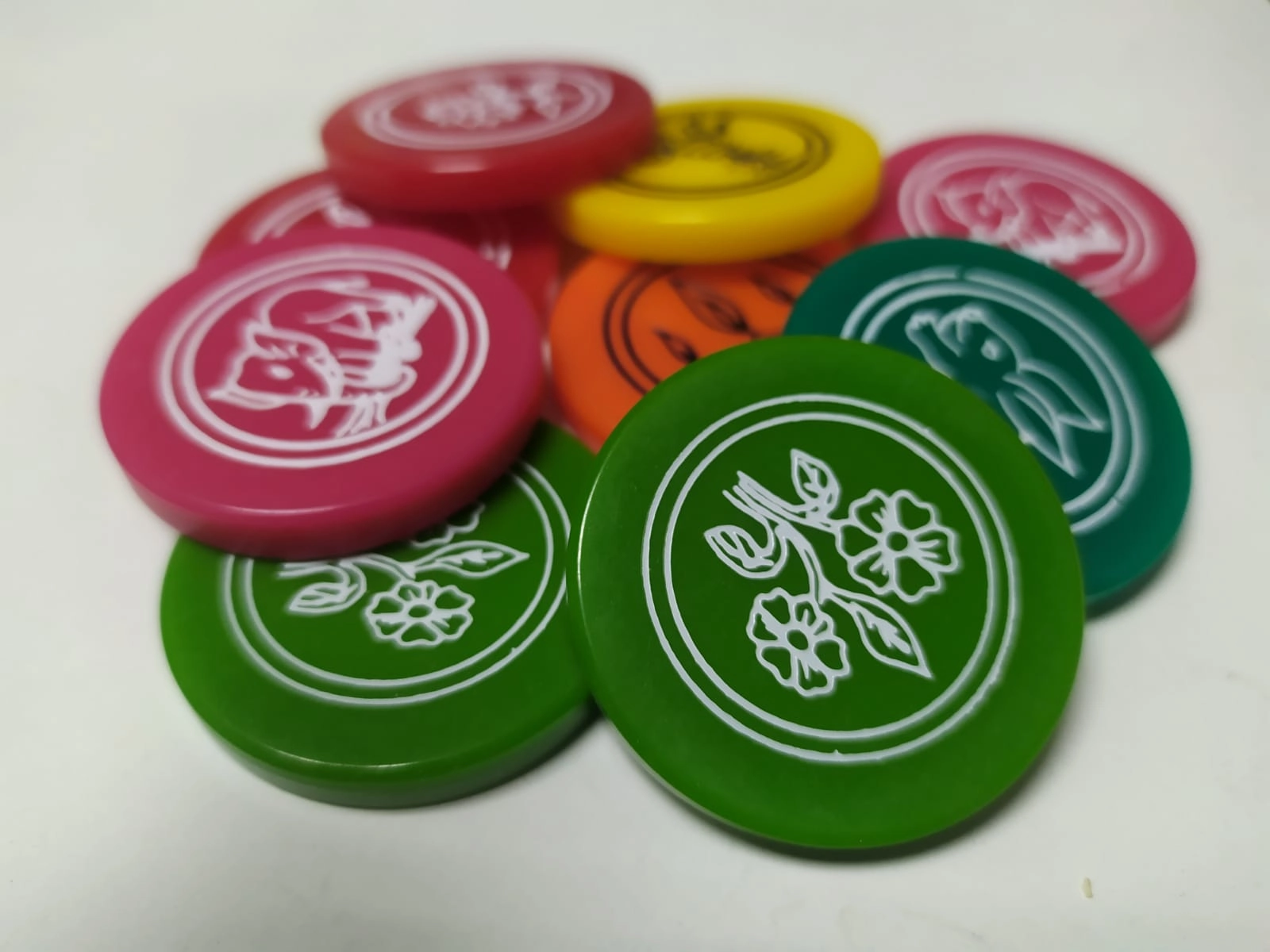 Carrom Striker Engraved Design by Hunter