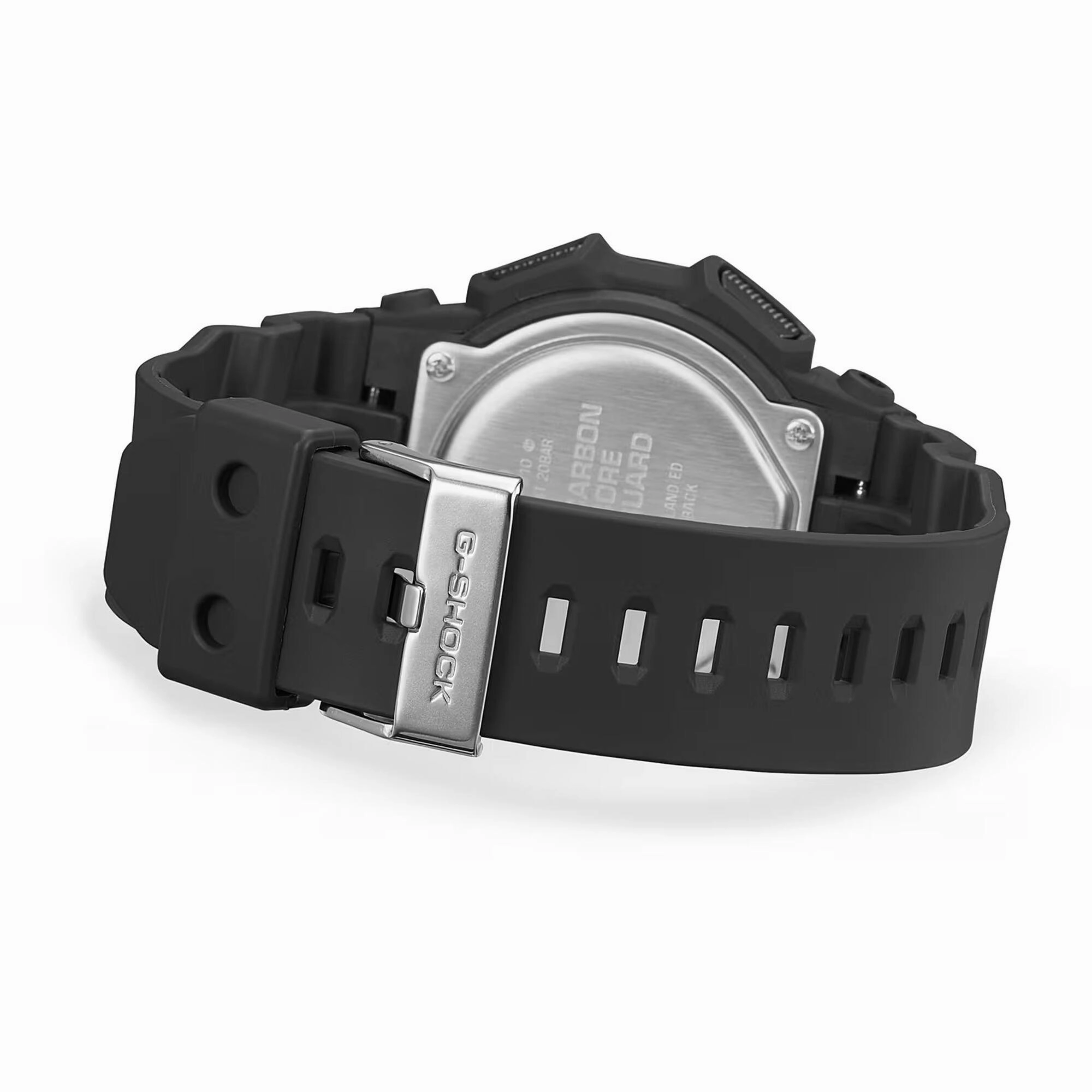 Casio Men's Watch G-Shock World Time Black Bio-Based Resin Strap Digital GD010-1