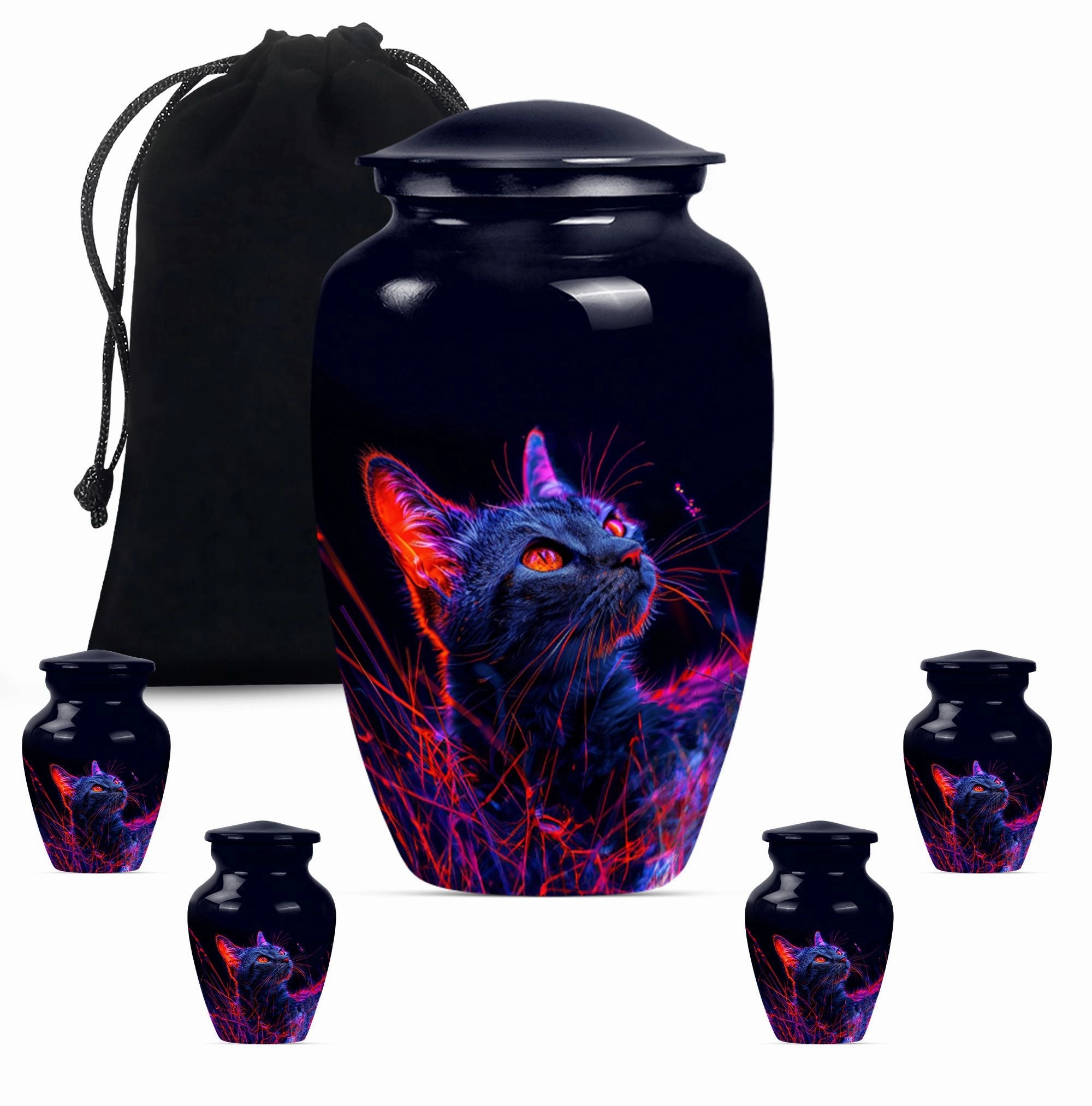 Cat Cremation Urn For Ashes - Honorable Men's Ash Chamber