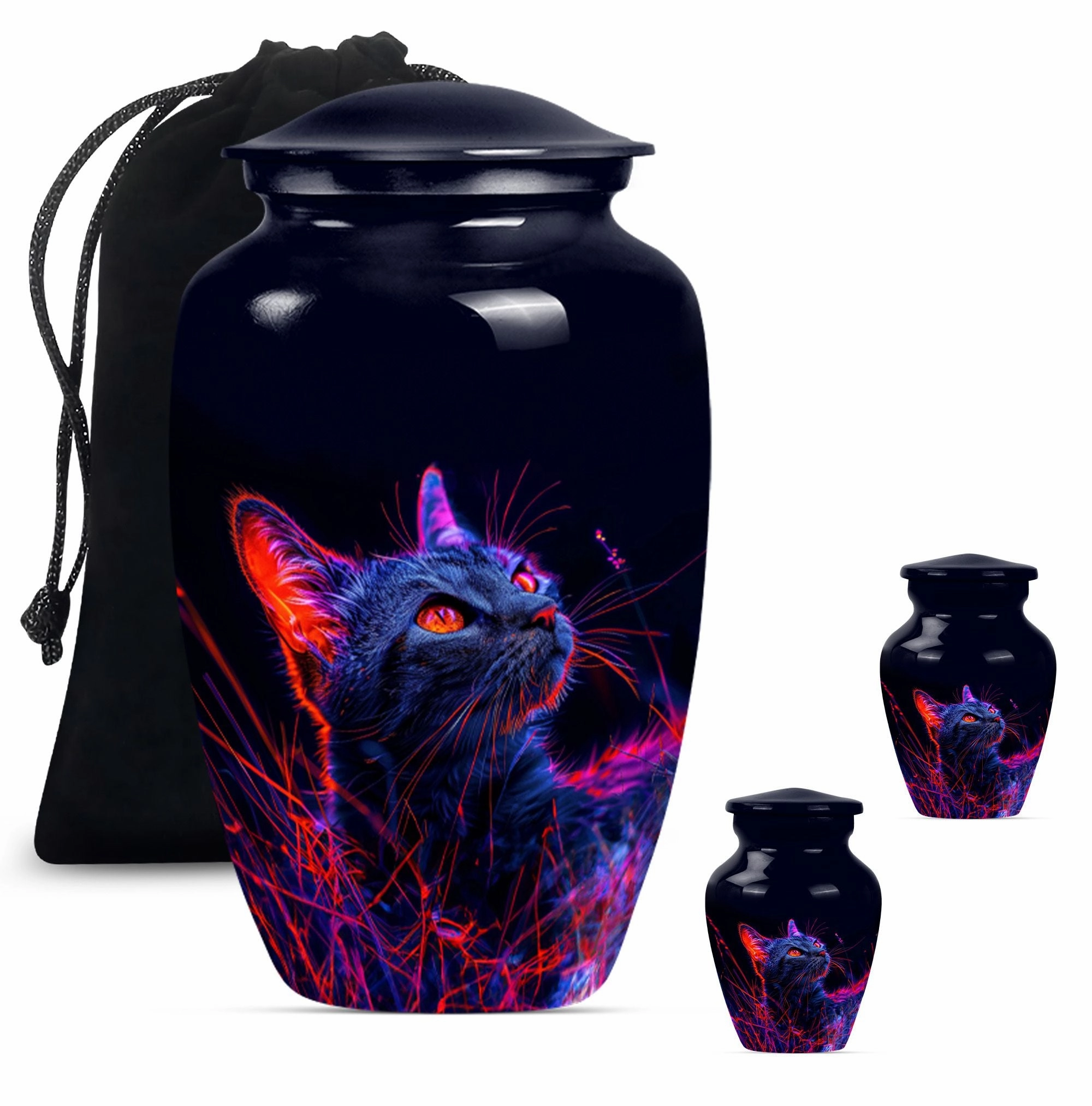 Cat Cremation Urn For Ashes - Honorable Men's Ash Chamber
