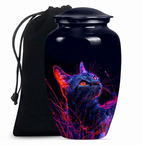 Cat Cremation Urn For Ashes - Honorable Men's Ash Chamber