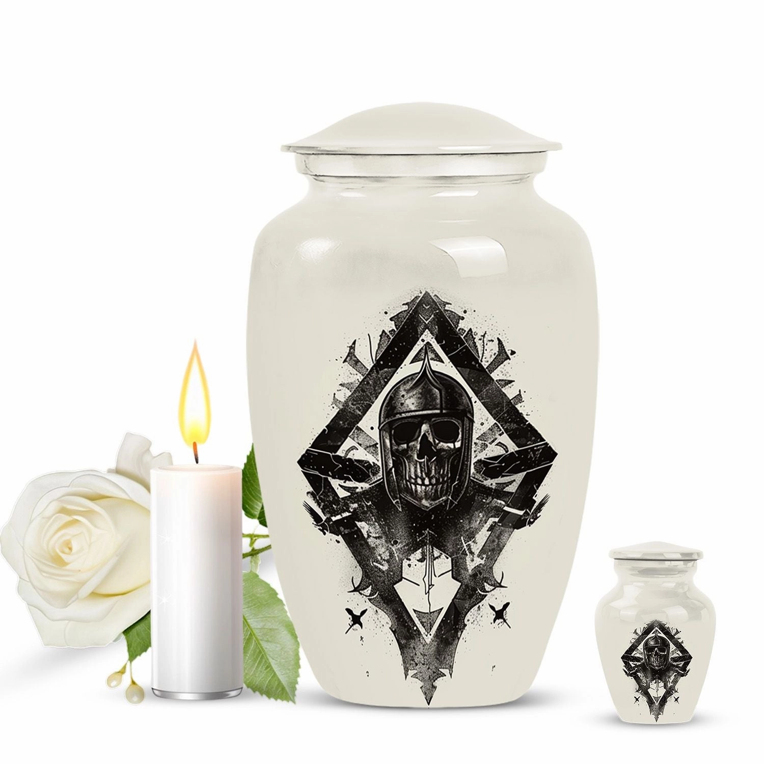 Catholic Rivival - Timeless Tribute: Urn for Ashes Memorial