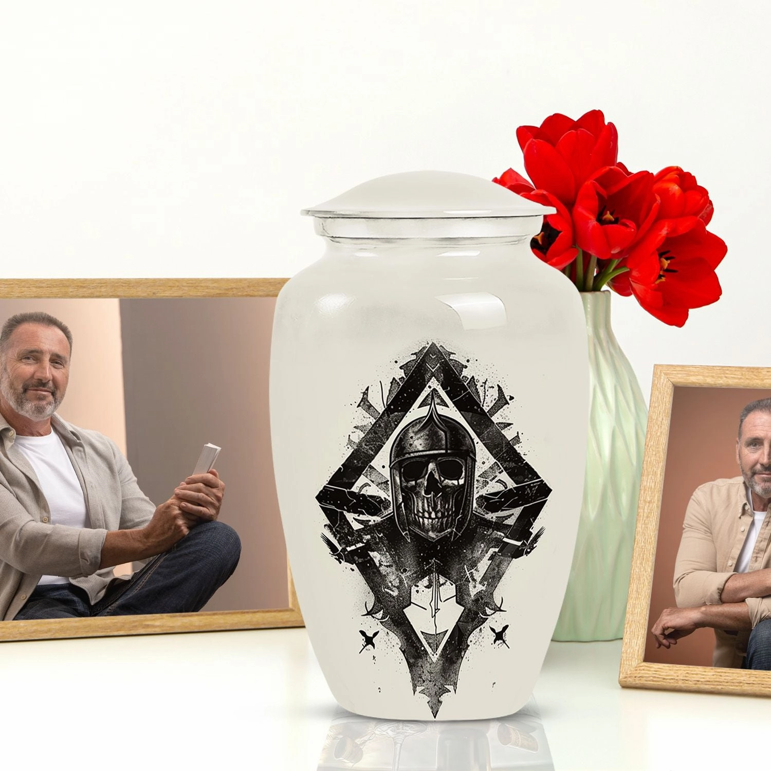 Catholic Rivival - Timeless Tribute: Urn for Ashes Memorial