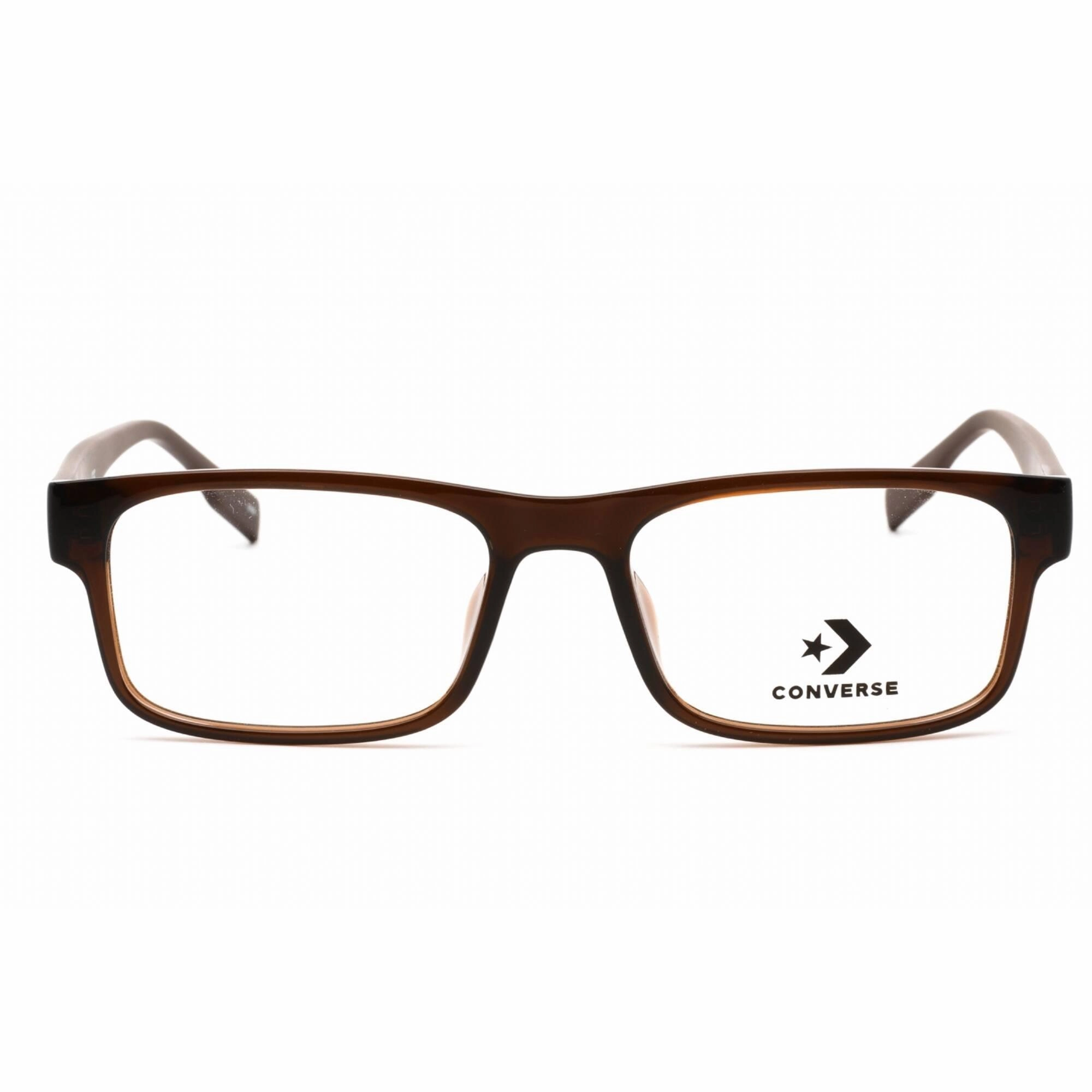 Converse Men's Eyeglasses - Crystal Dark Root Plastic Rectangular Frame | CV5016 201