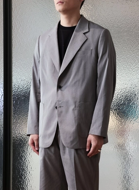 Coolmax Polyester Ramie Construction Suit Blazer