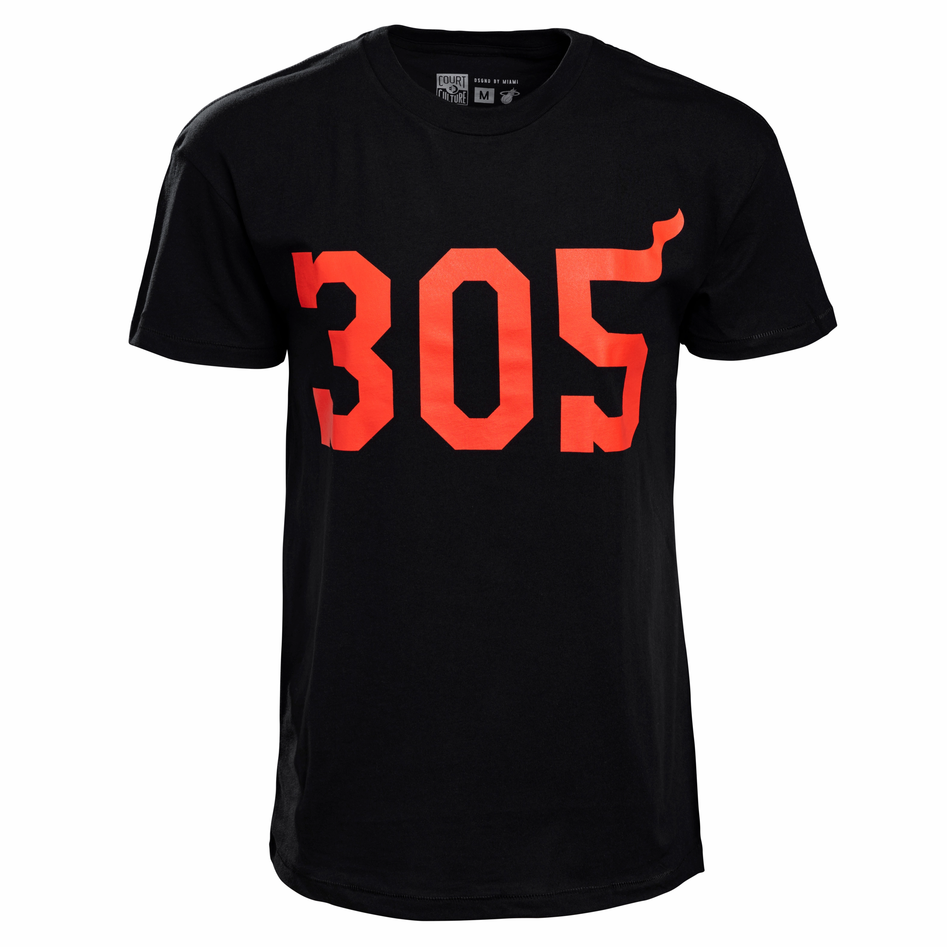 Court Culture 305 Black Tee