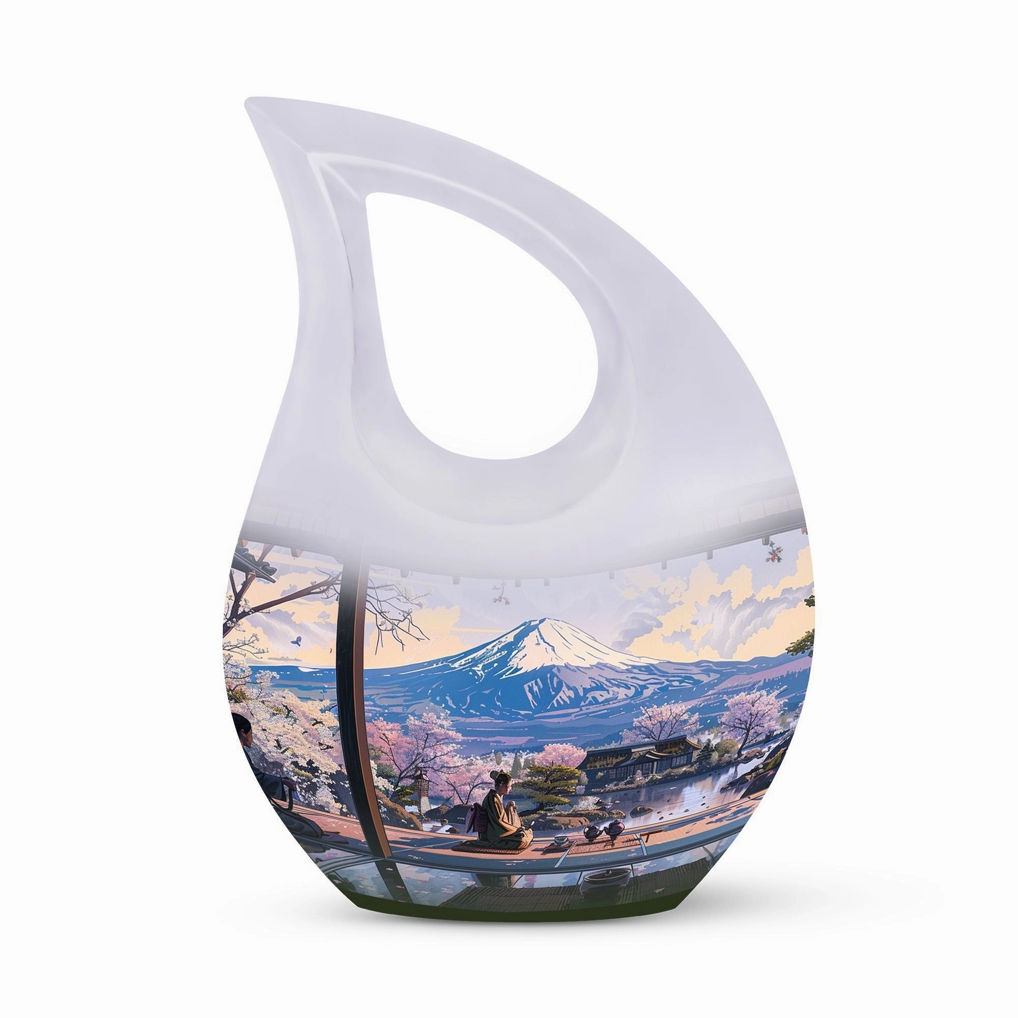 Cross Drop Fuji Keepsake: Unforgettable Memorial Urn for Men