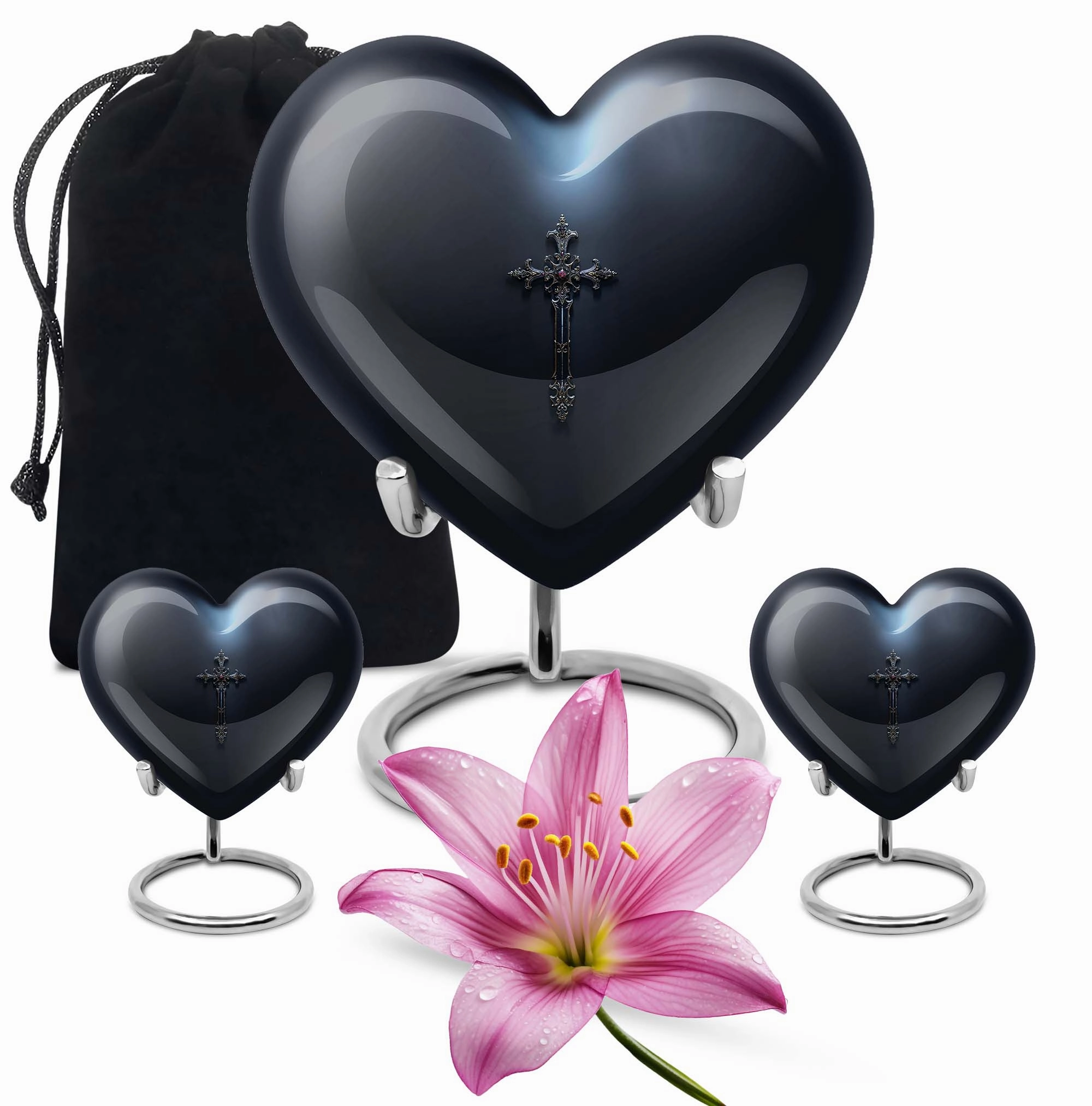 Cross Urn - Extraordinary Funeral Urn for Men Embracing Memorial Traditions
