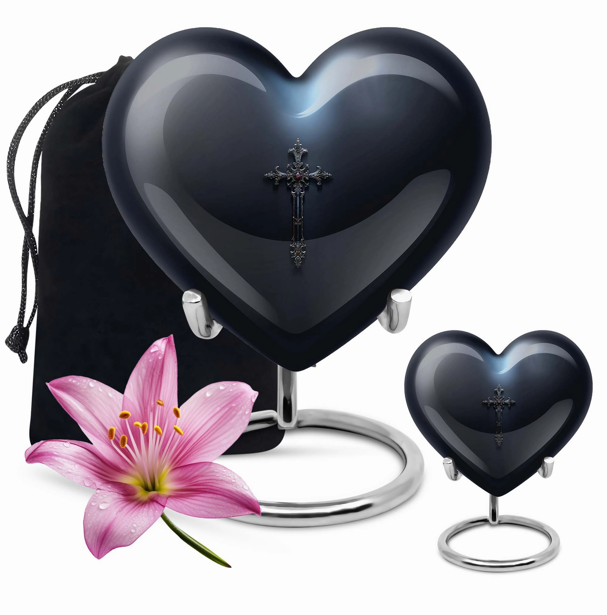 Cross Urn - Extraordinary Funeral Urn for Men Embracing Memorial Traditions