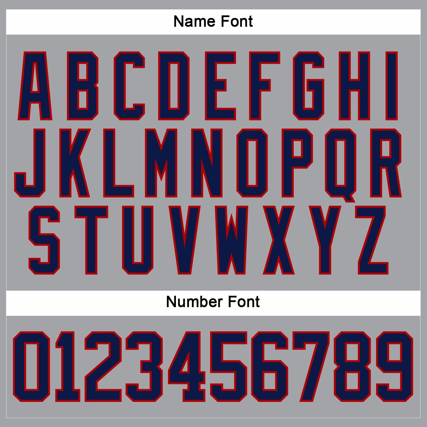 Custom Gray Navy-Red Hockey Lace Neck Jersey
