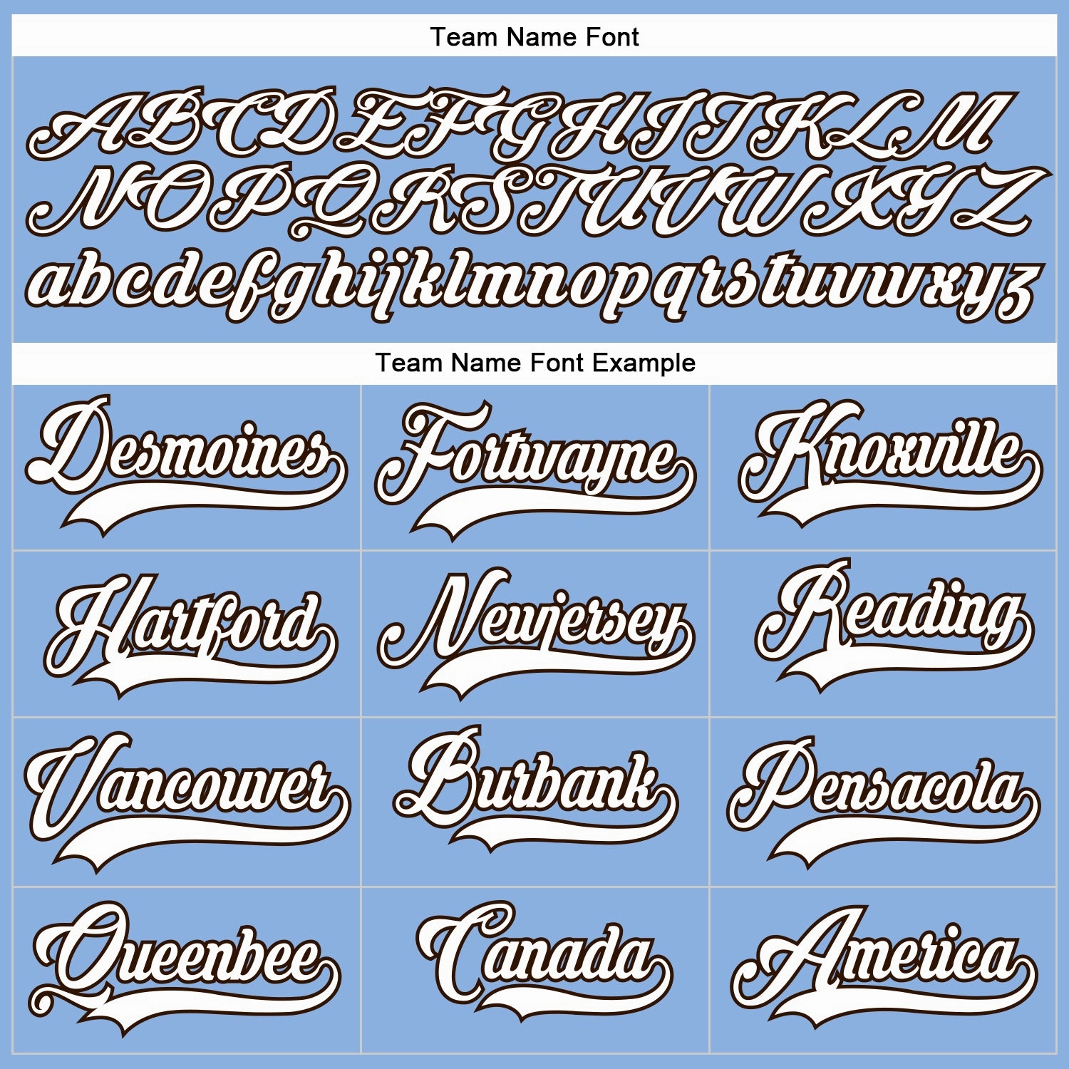 Custom Light Blue White-Brown Hockey Lace Neck Jersey