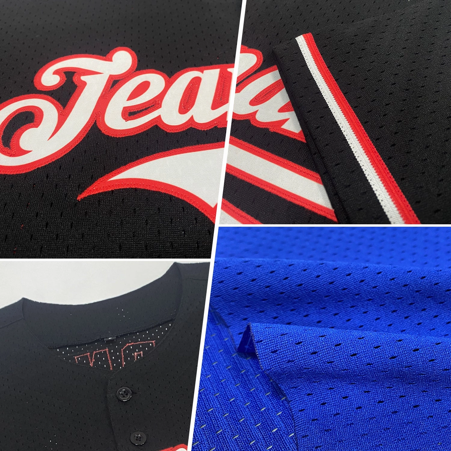 Custom Royal Old Gold Mesh Authentic Throwback Baseball Jersey