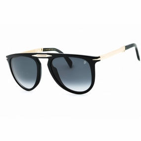 David Beckham Men's Sunglasses - Black Gold Plastic Pilot Full Rim | DB 1039/S/FD 2M2
