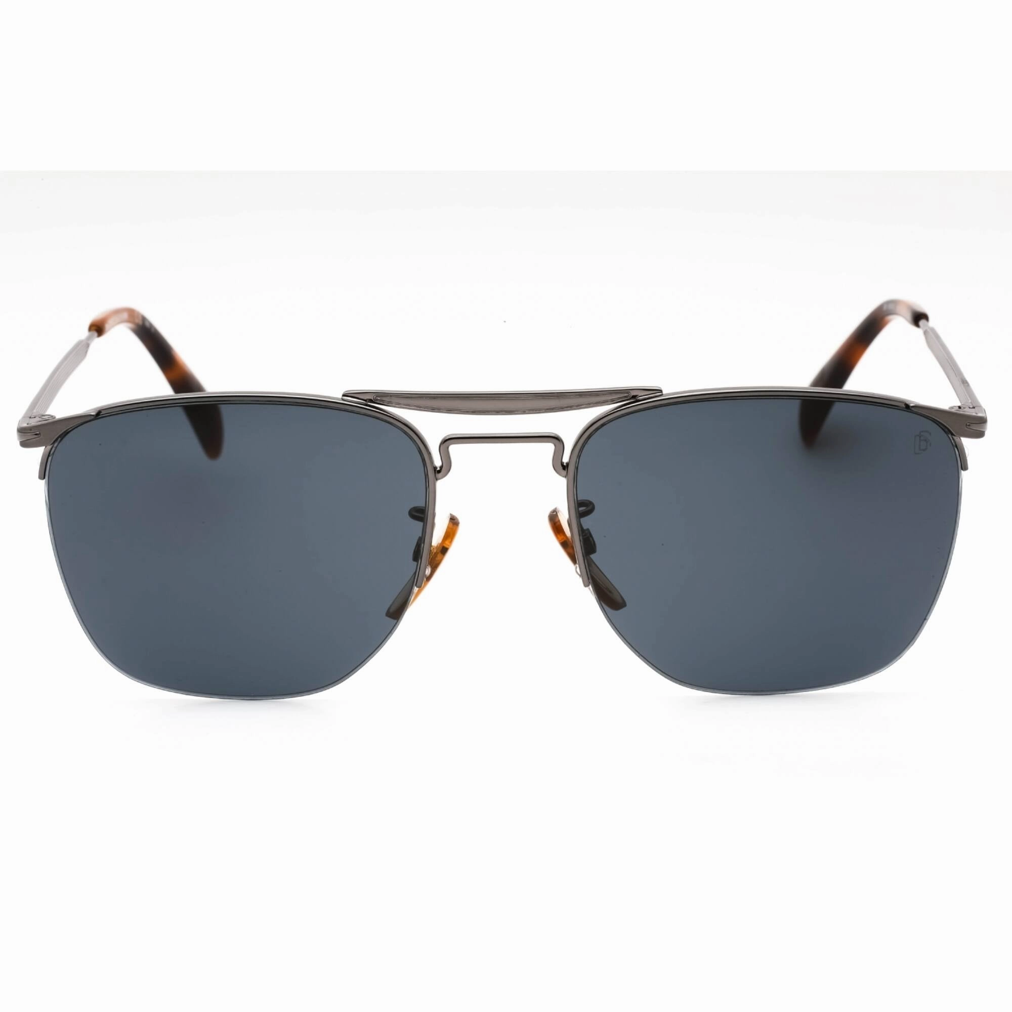 David Beckham Men's Sunglasses - Dark Ruthenium Frame Grey Lens | DB 1001/S 0KJ1 IR