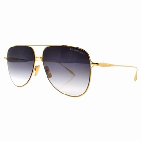 Dita Men's Sunglasses - Dark Grey Gradient Lens Aviator Frame | Moddict DTS144-A-01