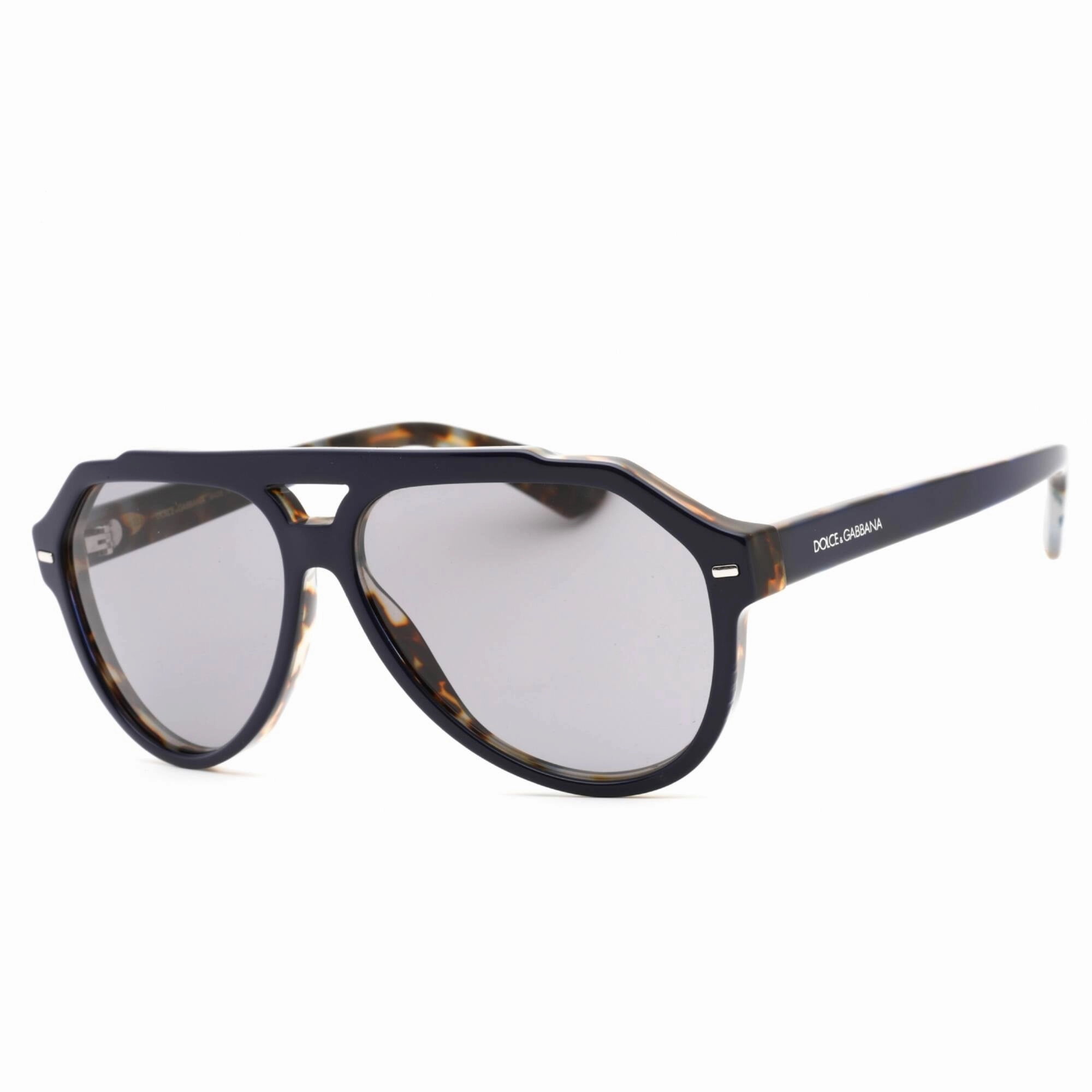Dolce & Gabbana Men's Sunglasses - Blue On Blue Havana Frame | 0DG4452 3423/1