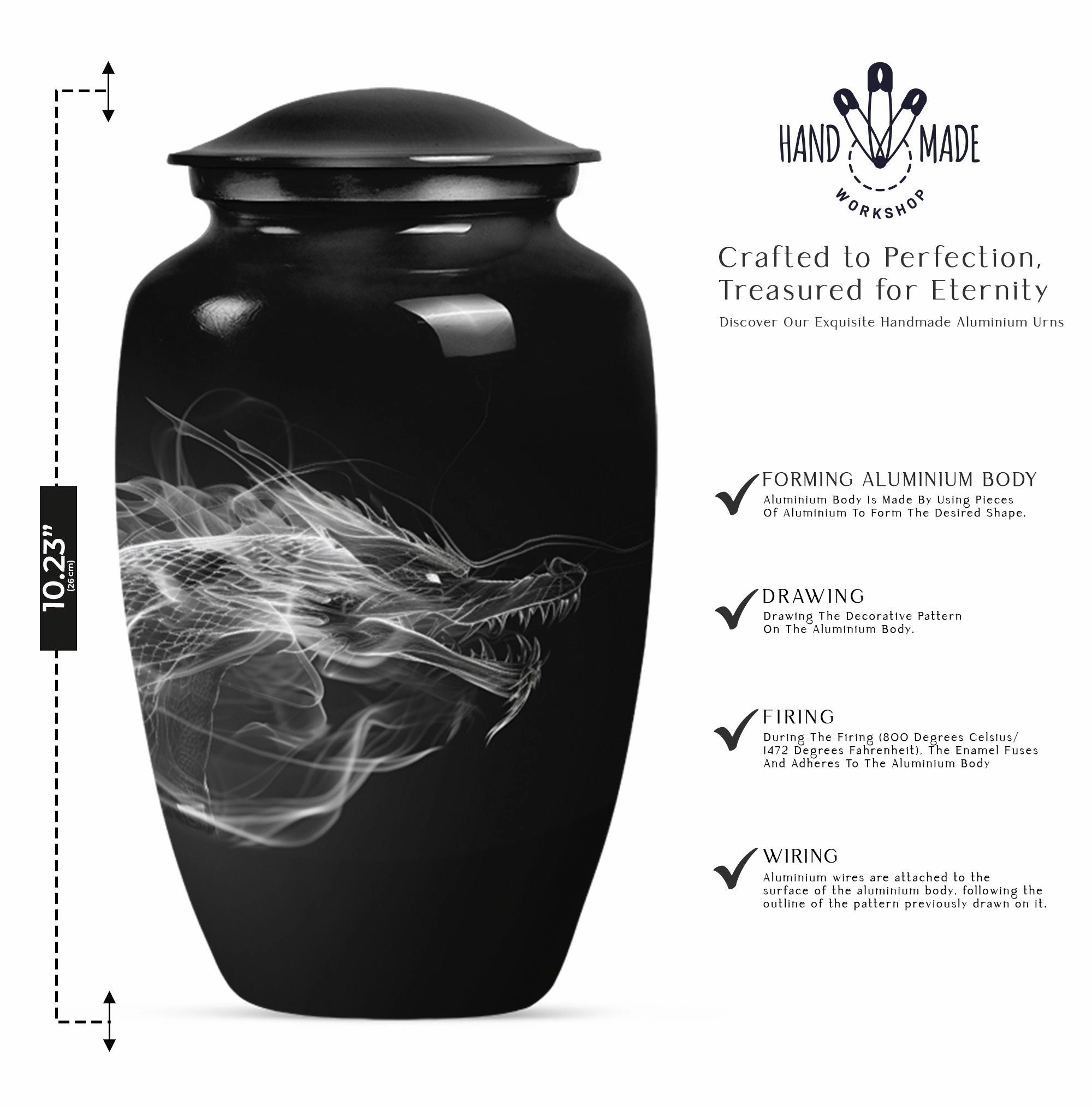 Eternal Rest Dragon: An Artful Cremation Urn