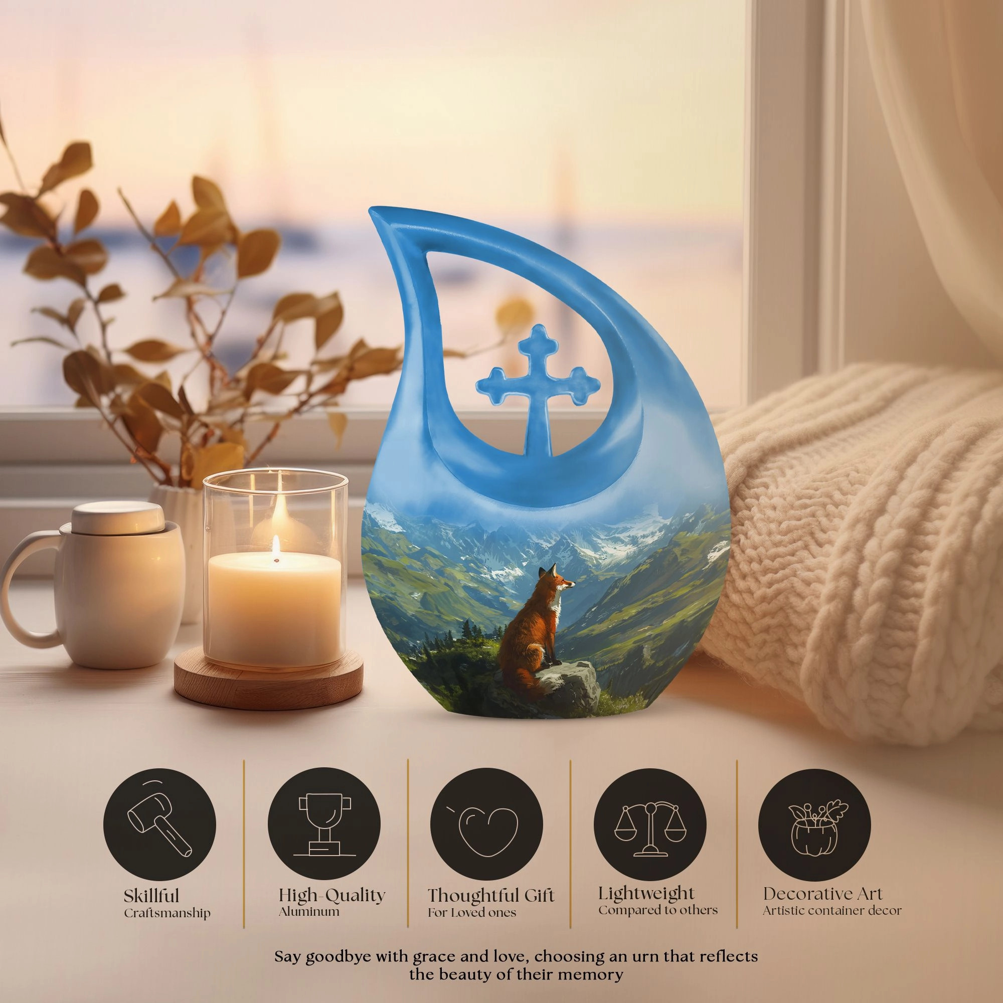 Fox Cremation Urn: Perfect Memorial Cremation Solution